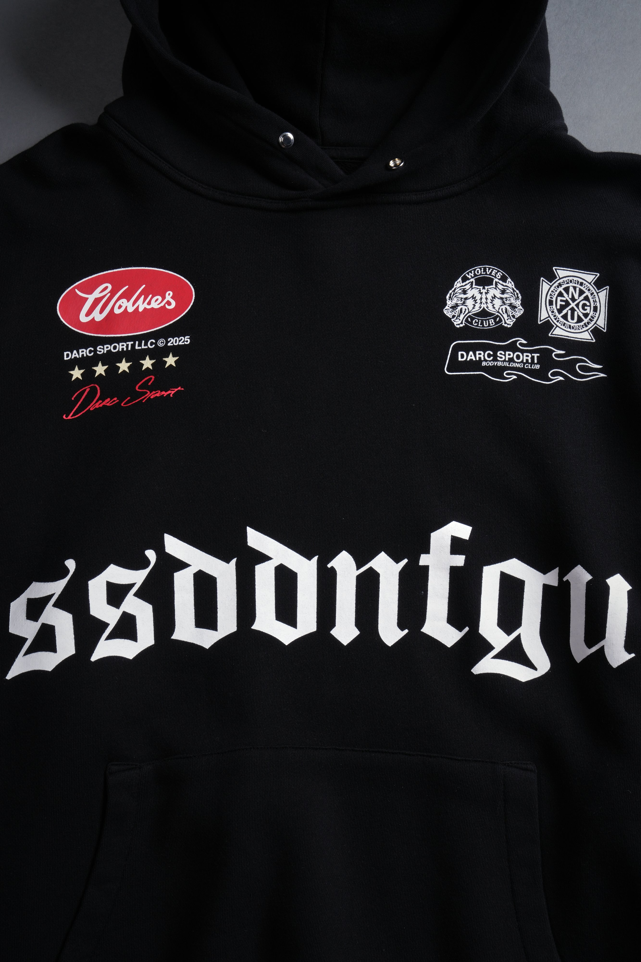 Us Forever "Pierce" Hoodie in Black