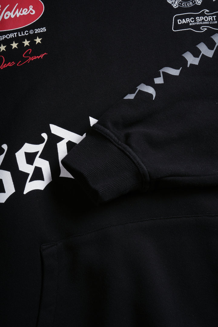 Us Forever "Pierce" Hoodie in Black