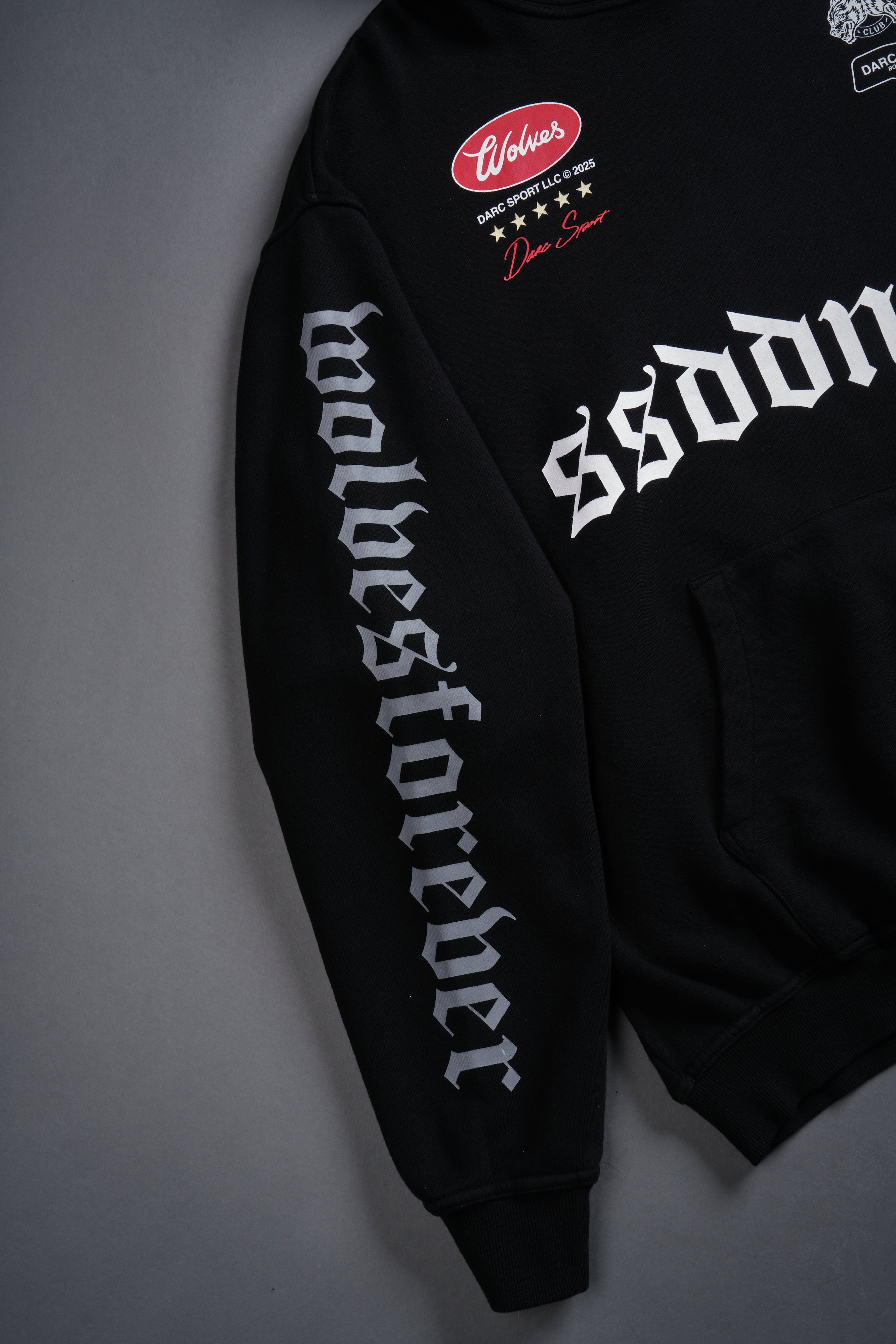Us Forever "Pierce" Hoodie in Black