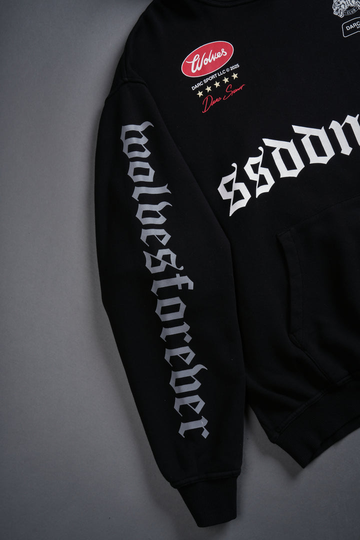 Us Forever "Pierce" Hoodie in Black
