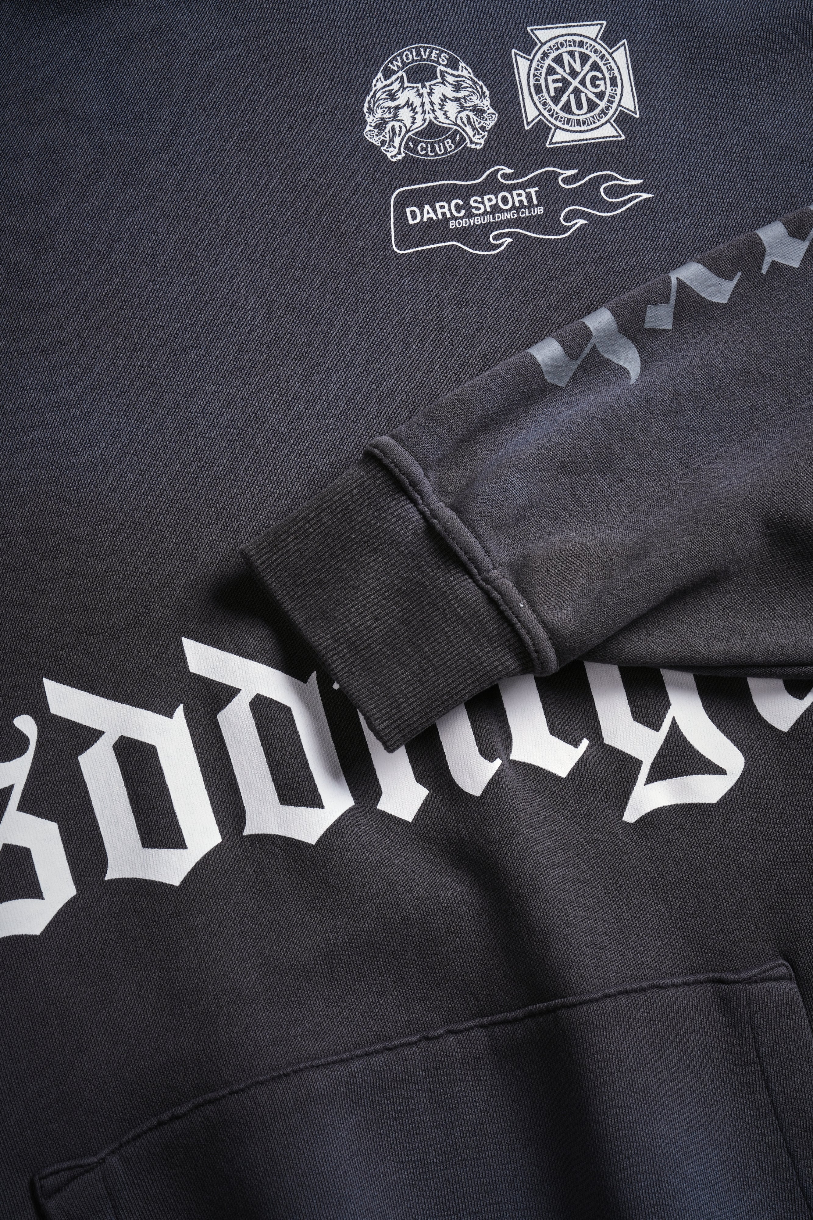 Us Forever "Pierce" Hoodie in Wolf Gray Driftwash