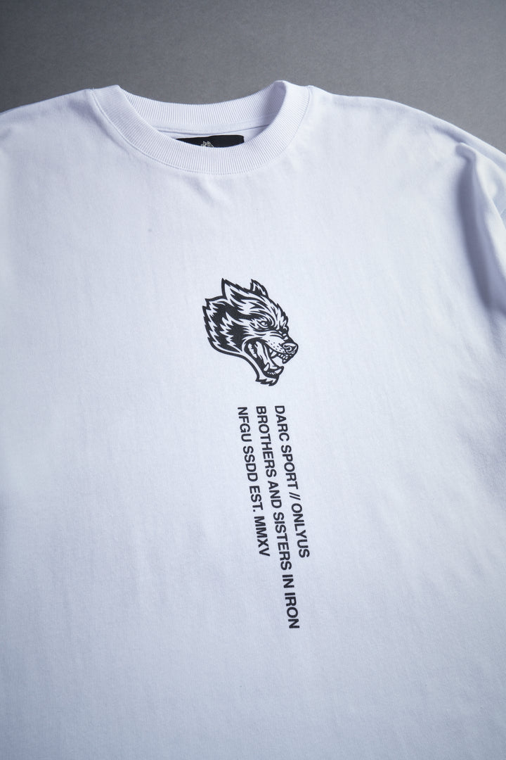 Free Will "Premium" Oversized Tee in White