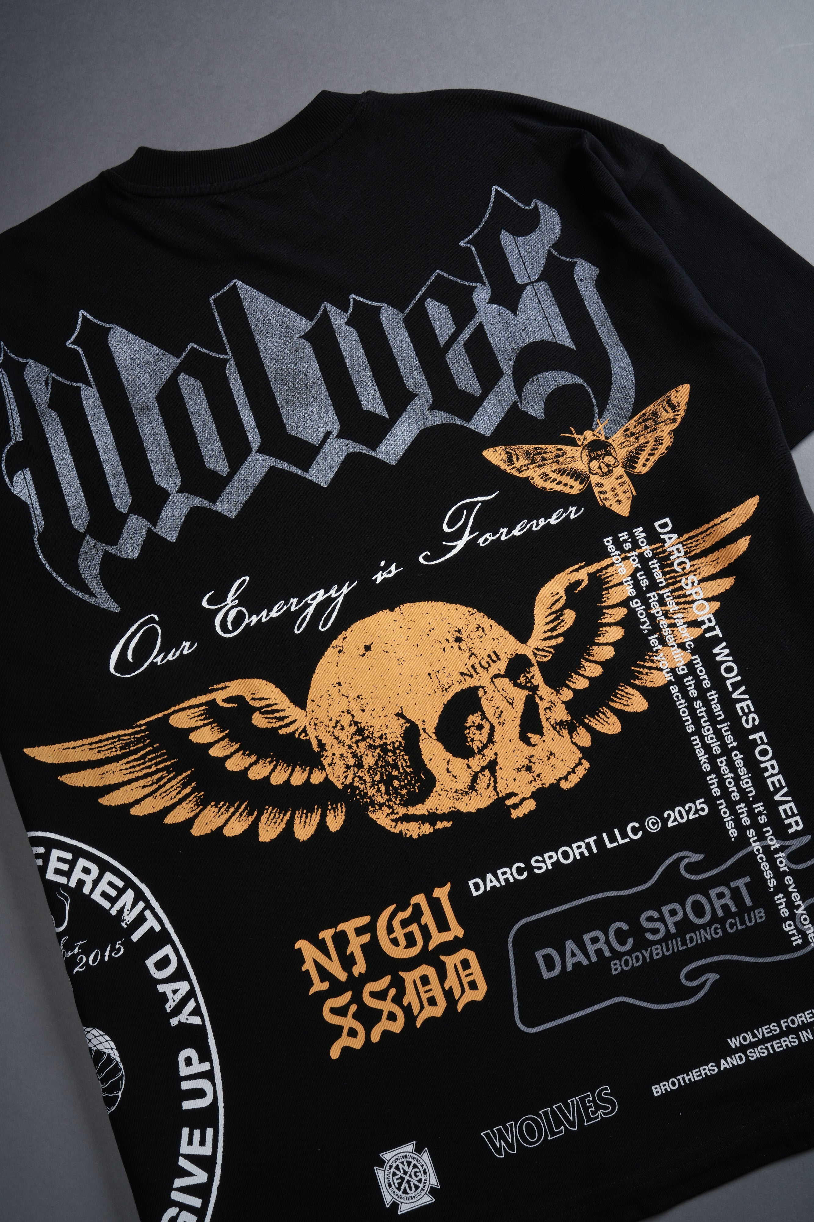 Free Will "Premium" Oversized Tee in Black