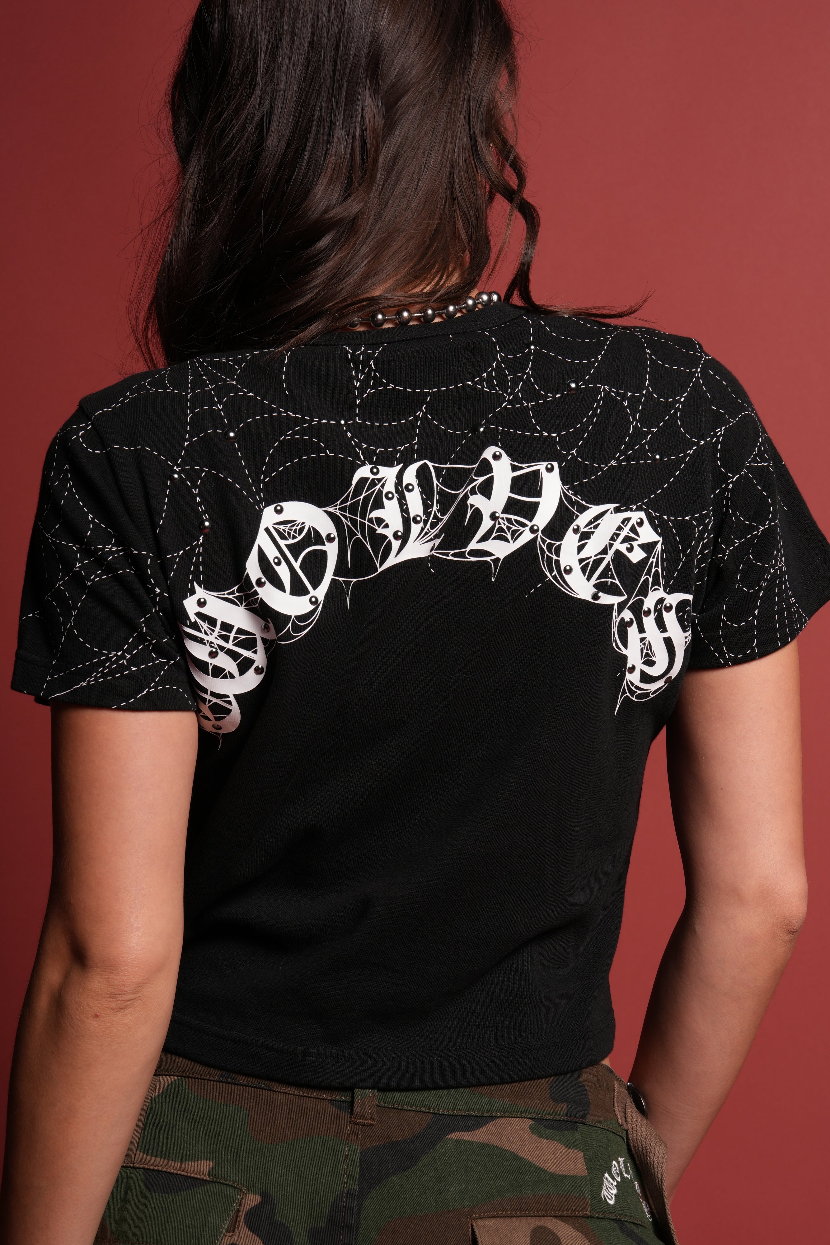 Sheshiko Web Timeless Tee in Black