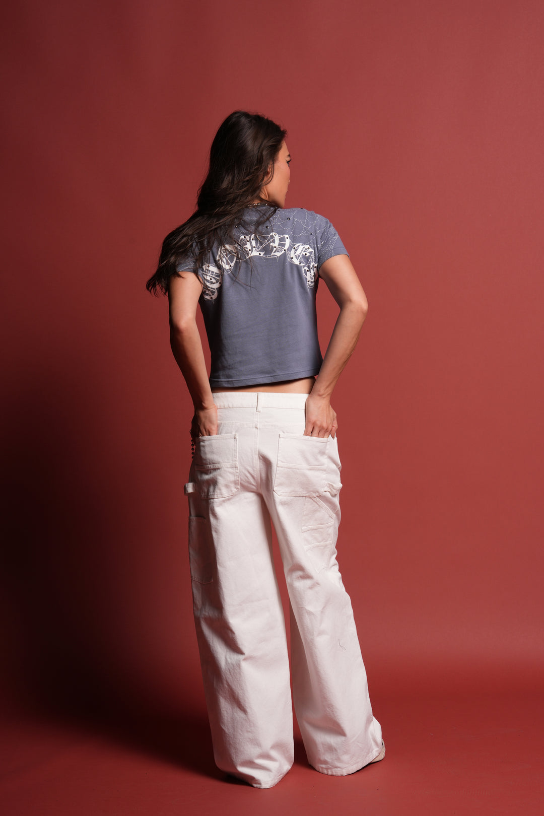 Sheshiko Web Timeless Tee in Norse Blue
