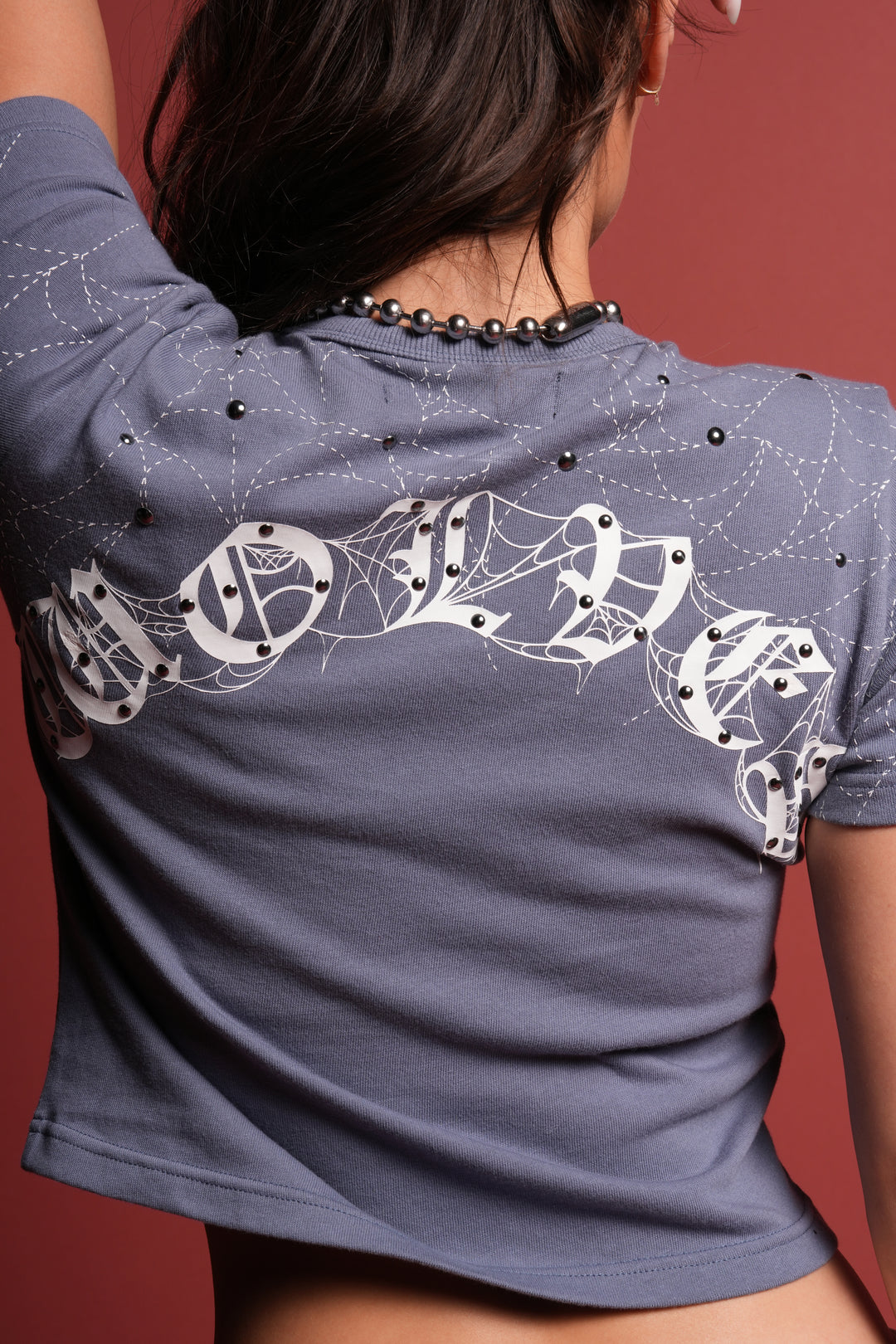 Sheshiko Web Timeless Tee in Norse Blue