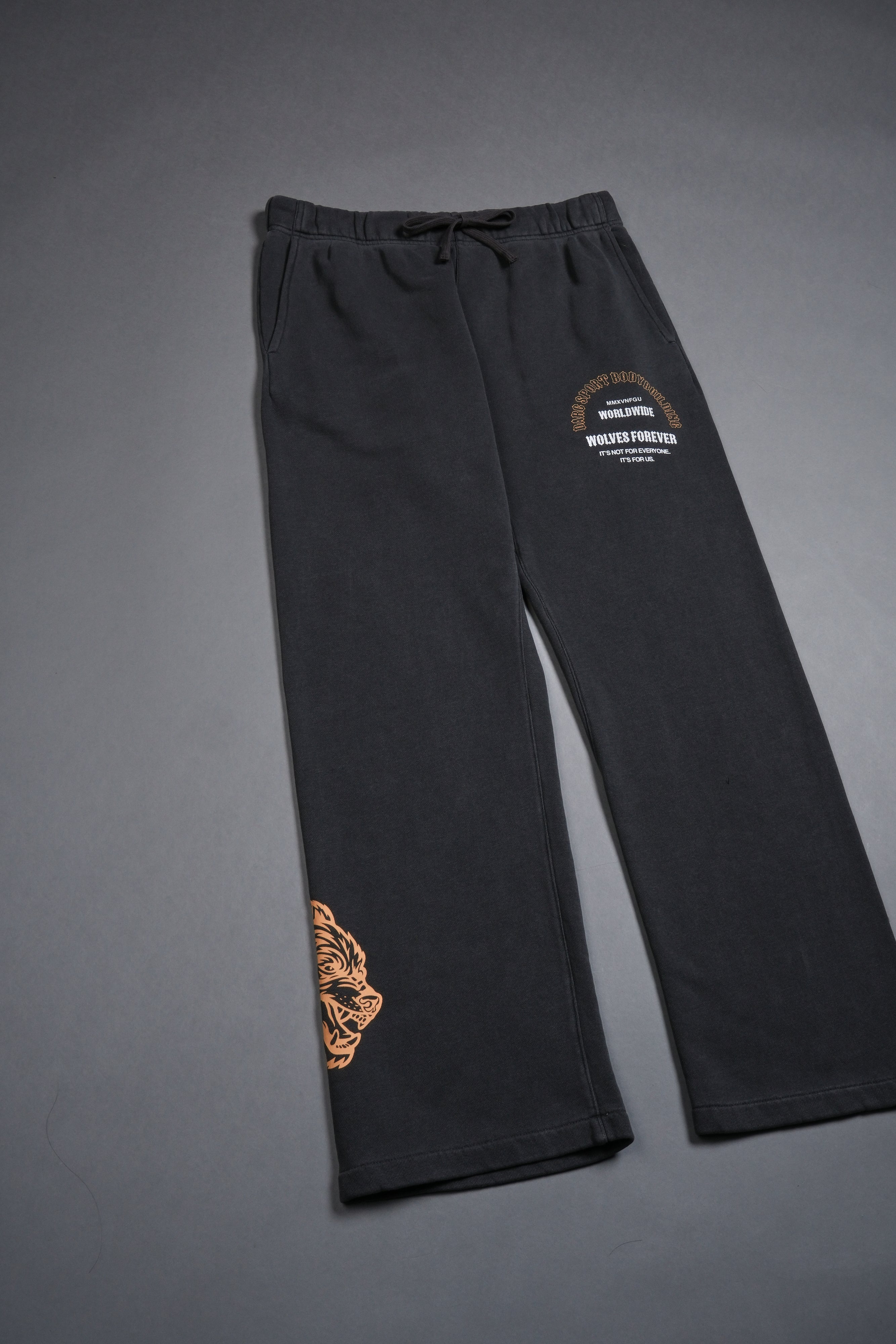 Iron Wolves Bigelow Sweat Pants in Wolf Gray