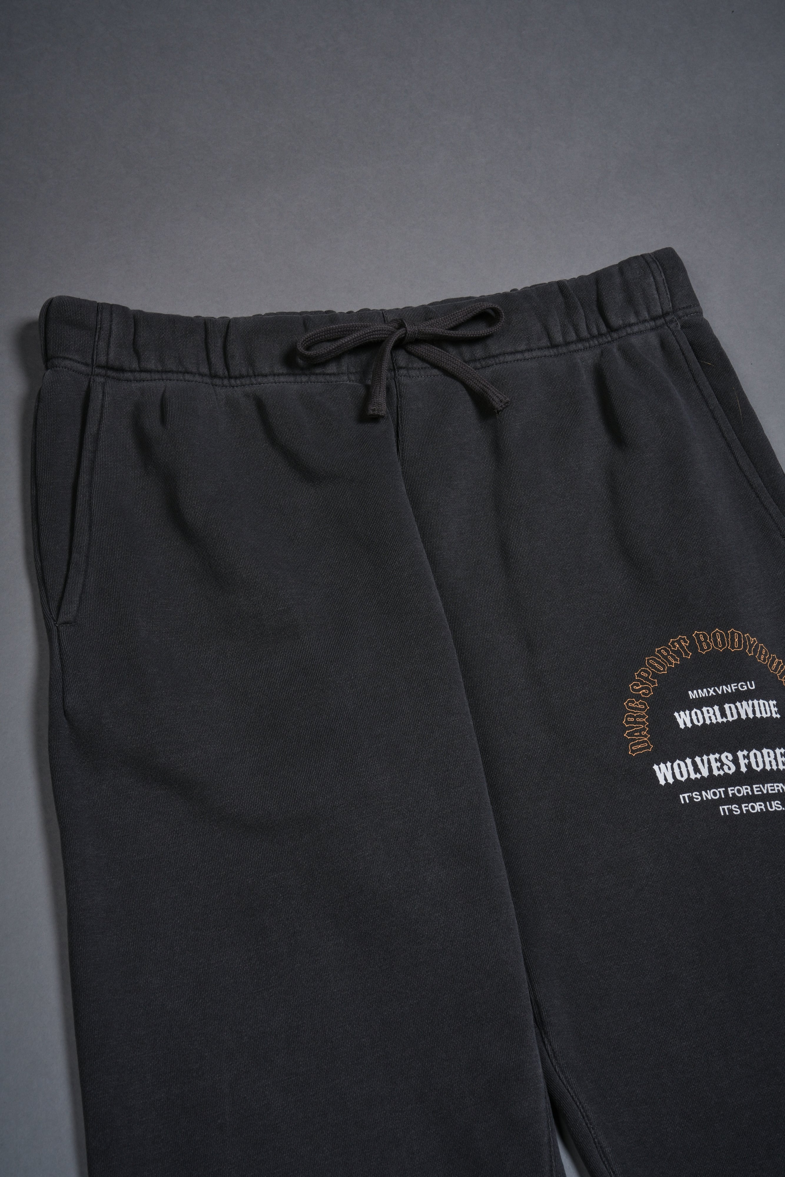 Iron Wolves Bigelow Sweat Pants in Wolf Gray