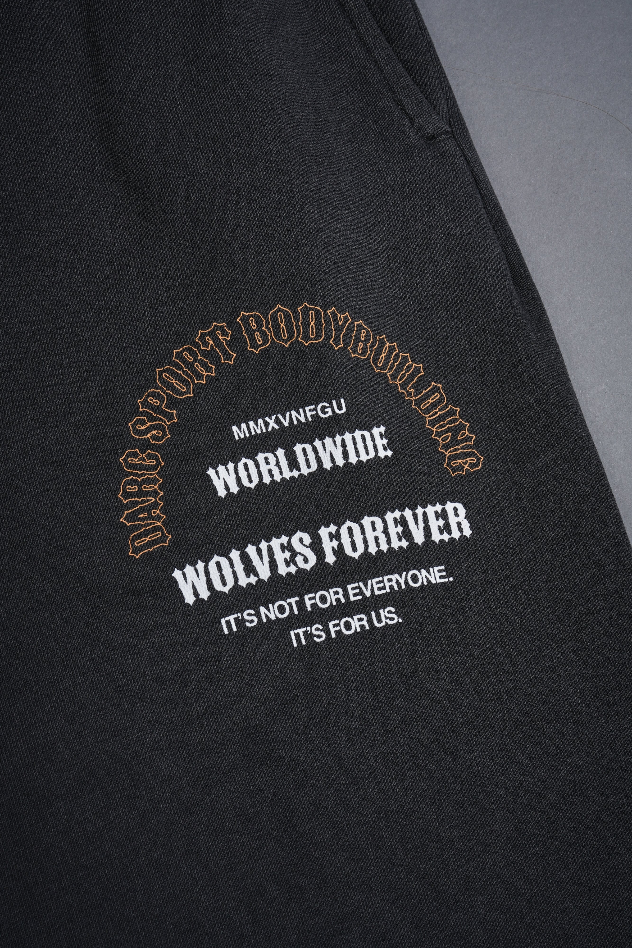 Iron Wolves Bigelow Sweat Pants in Wolf Gray