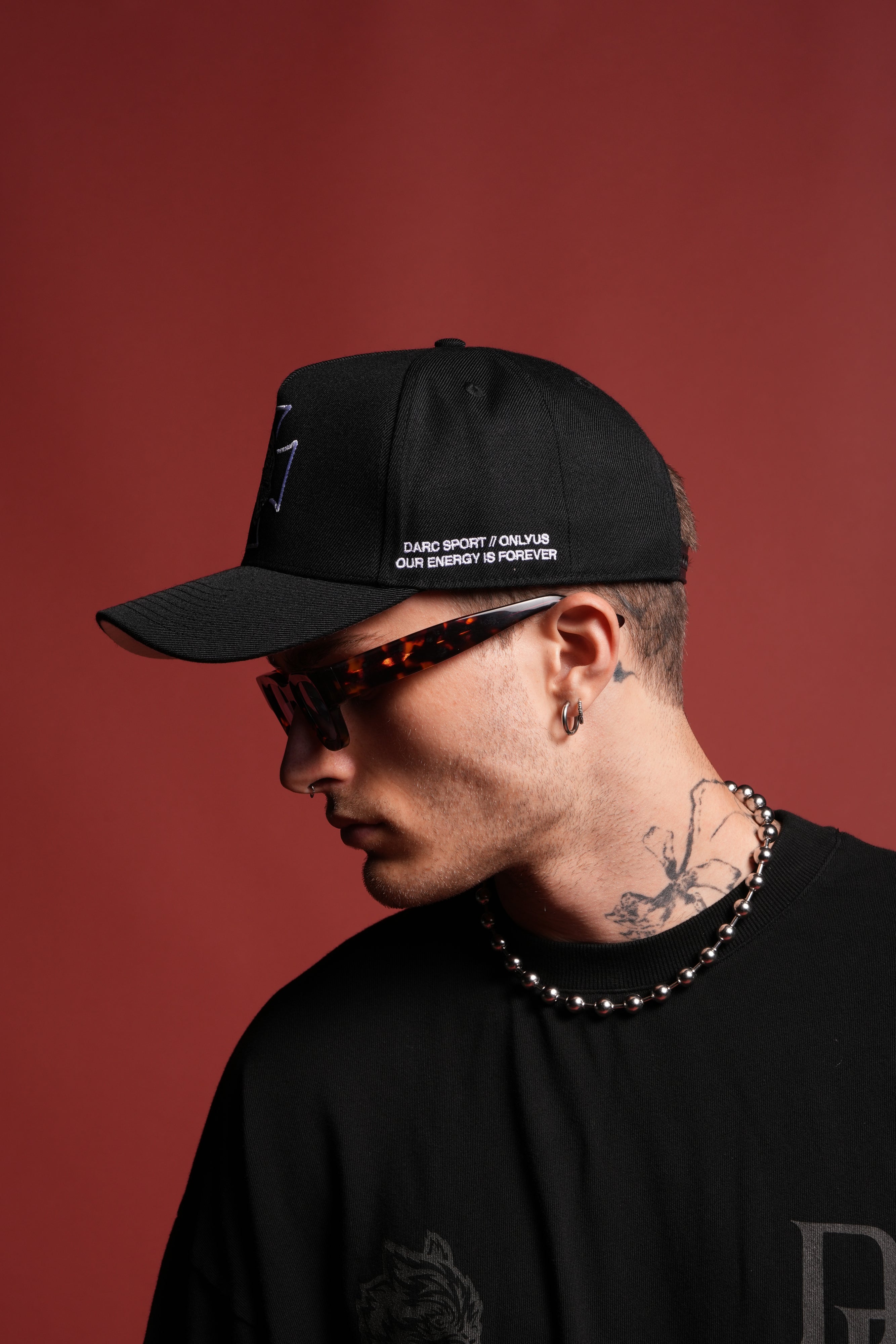 Wolf Iron Cross A Frame Snapback in Black – DarcSport