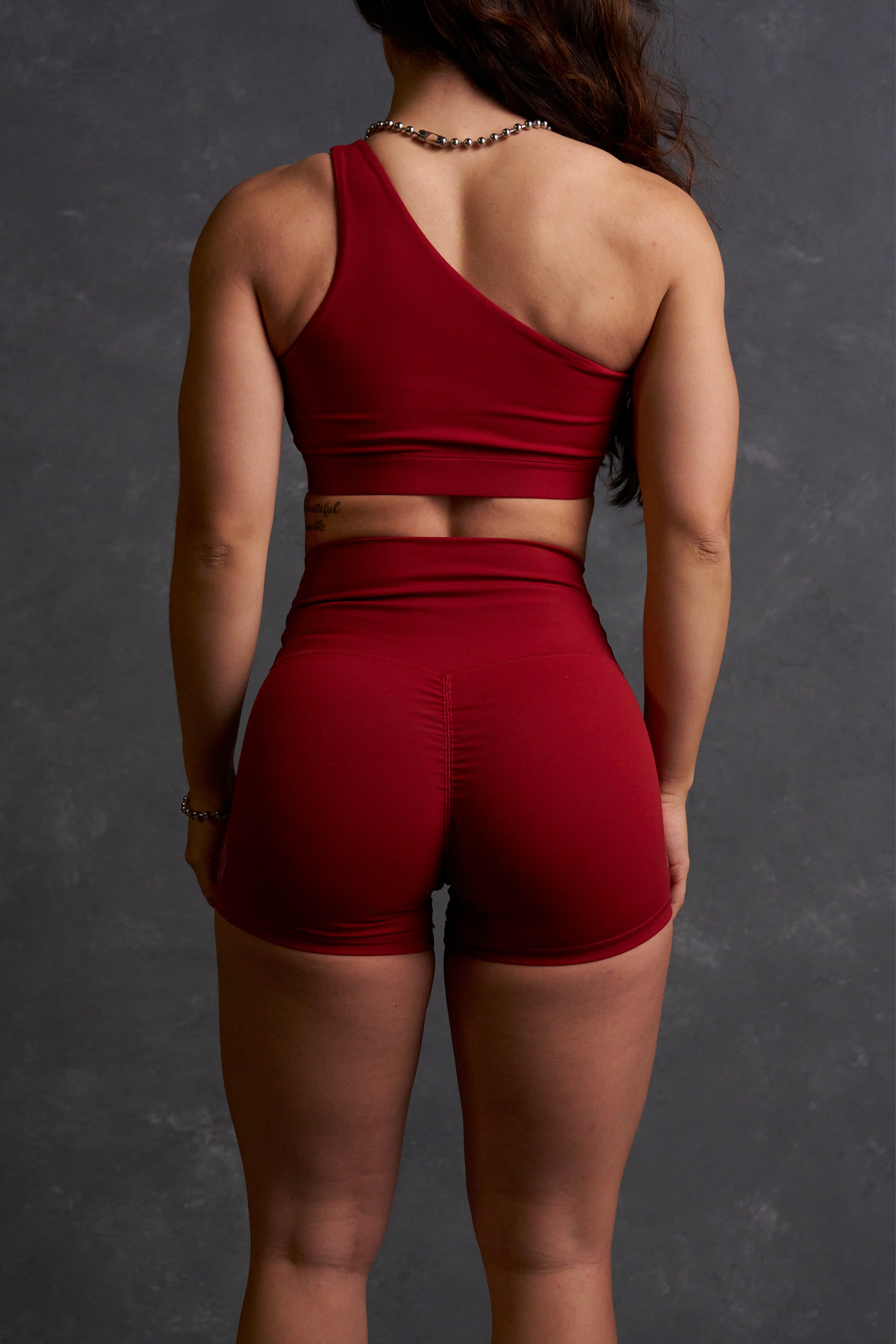 Burn V2 "Energy" Pump Shorts in Red