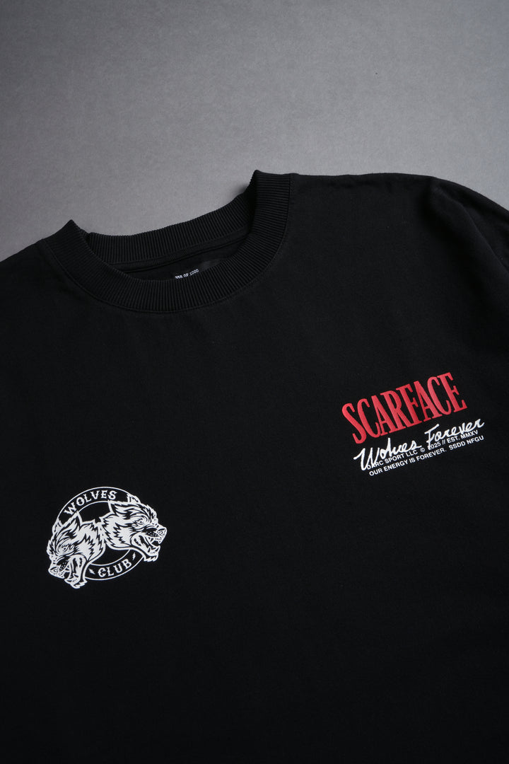 The Eyes Chico "Grunge" Tee in Black