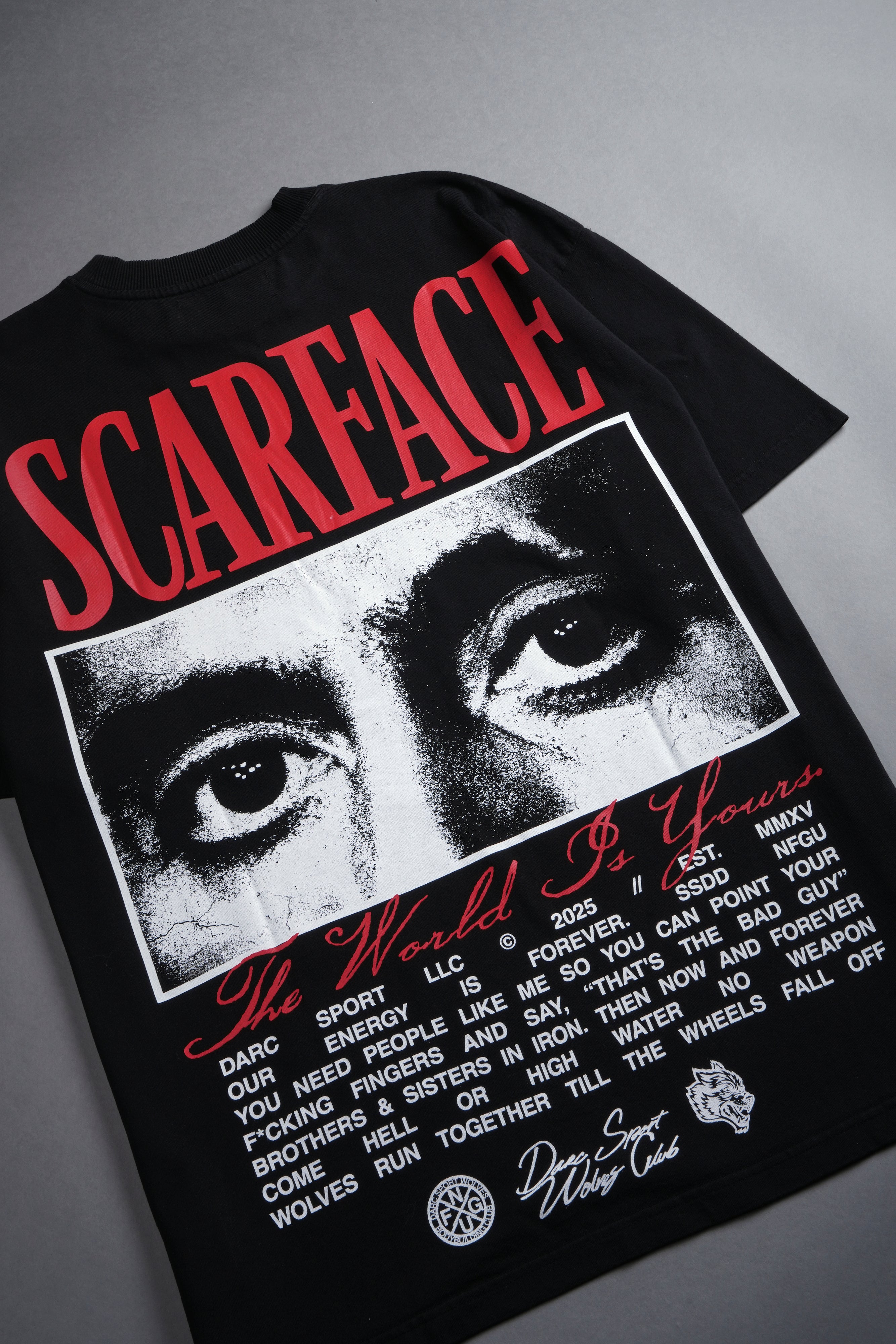 The Eyes Chico "Grunge" Tee in Black