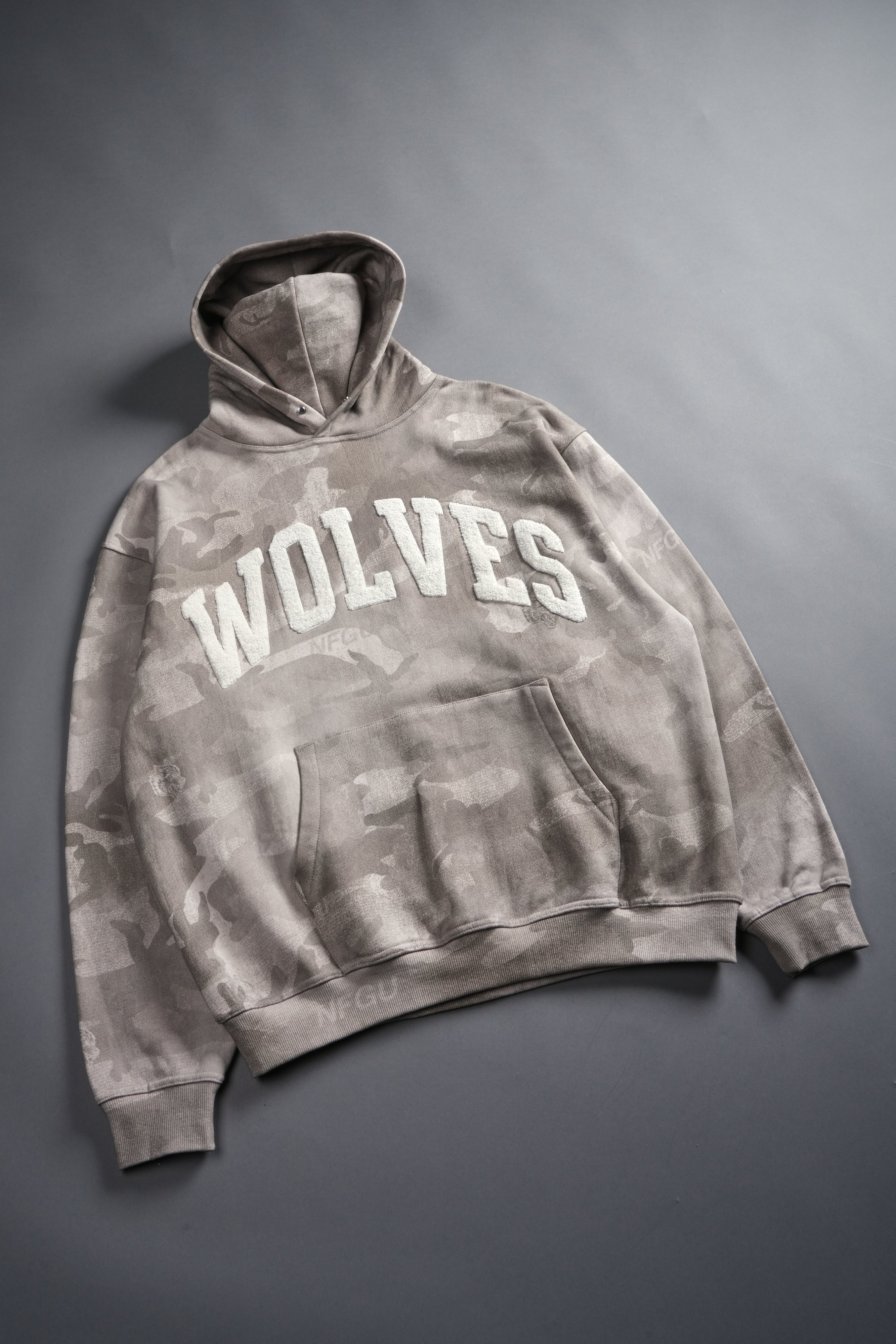 Always Loyal Unisex "Pierce" Hoodie in Clay Vintage Woodland Camo