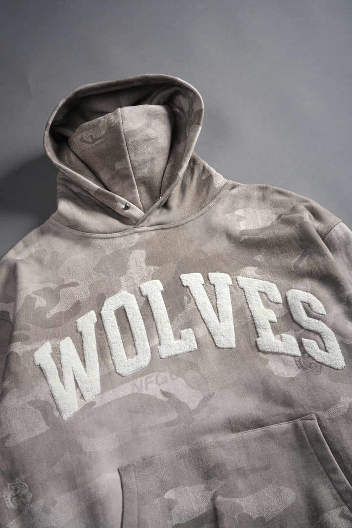 Always Loyal Unisex "Pierce" Hoodie in Clay Vintage Woodland Camo