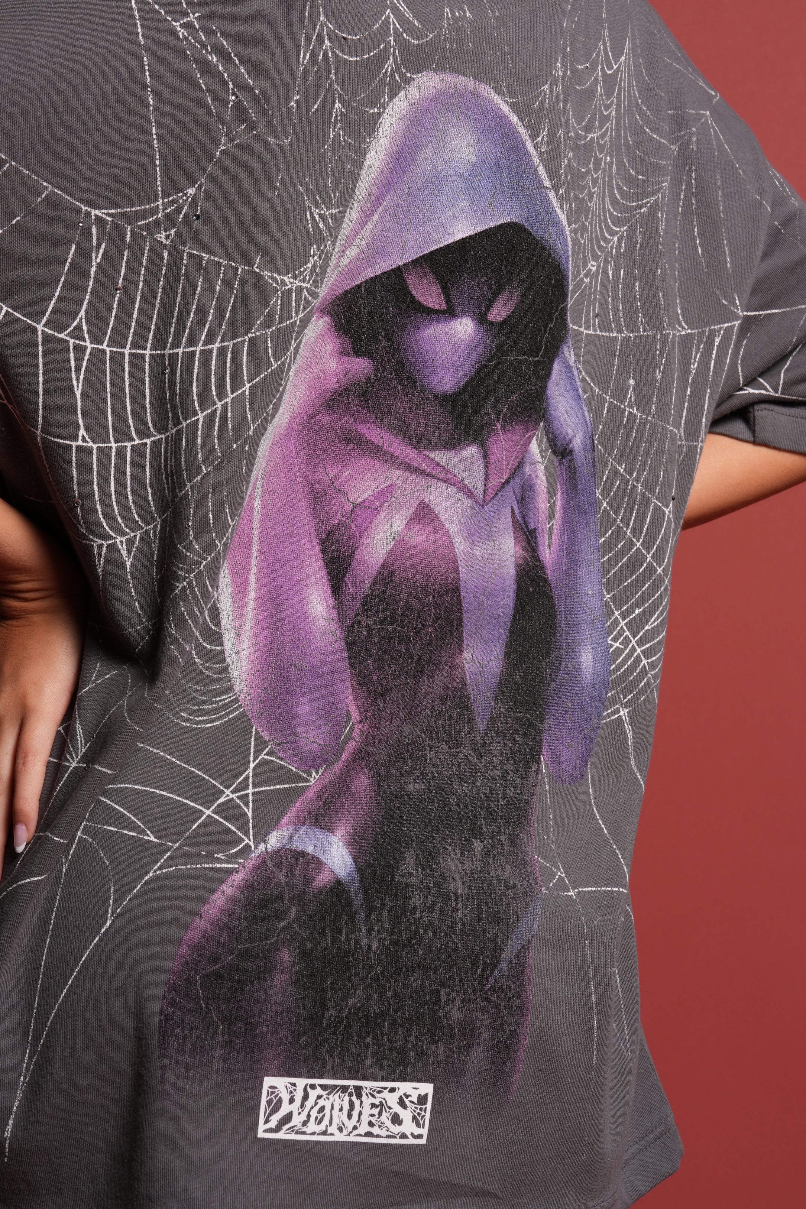 Spider Gwen Pump Cover in Slate Gray