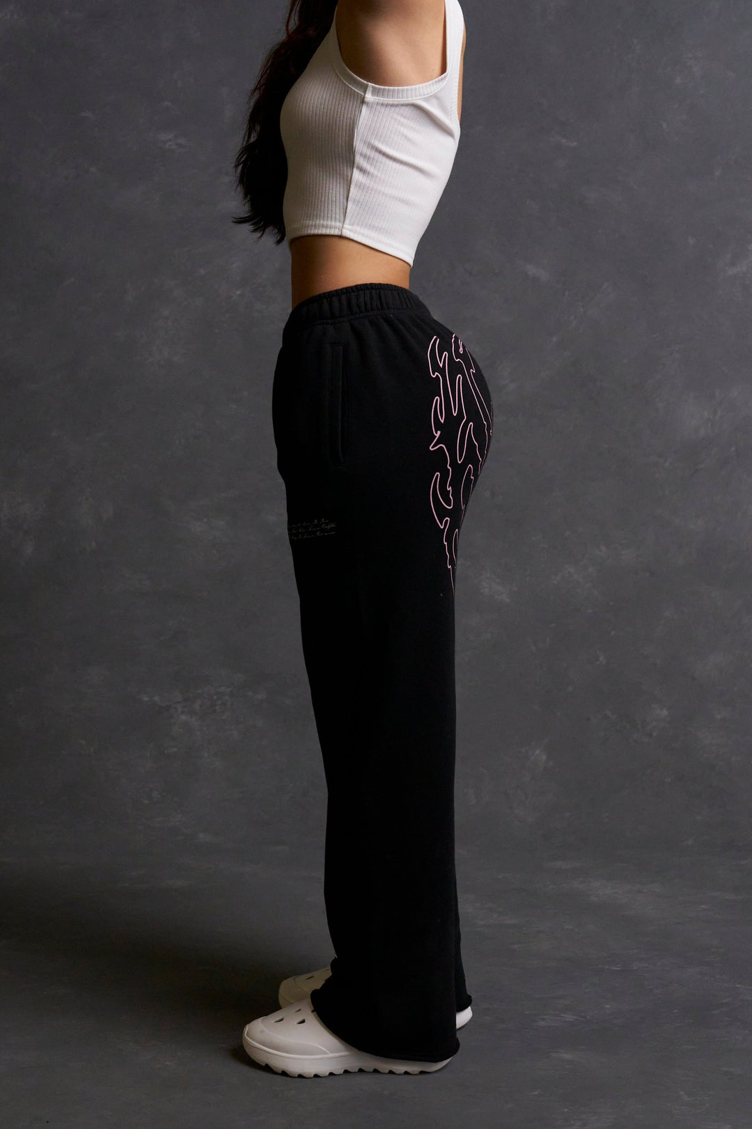 Iron Side Couture Sweats in Black