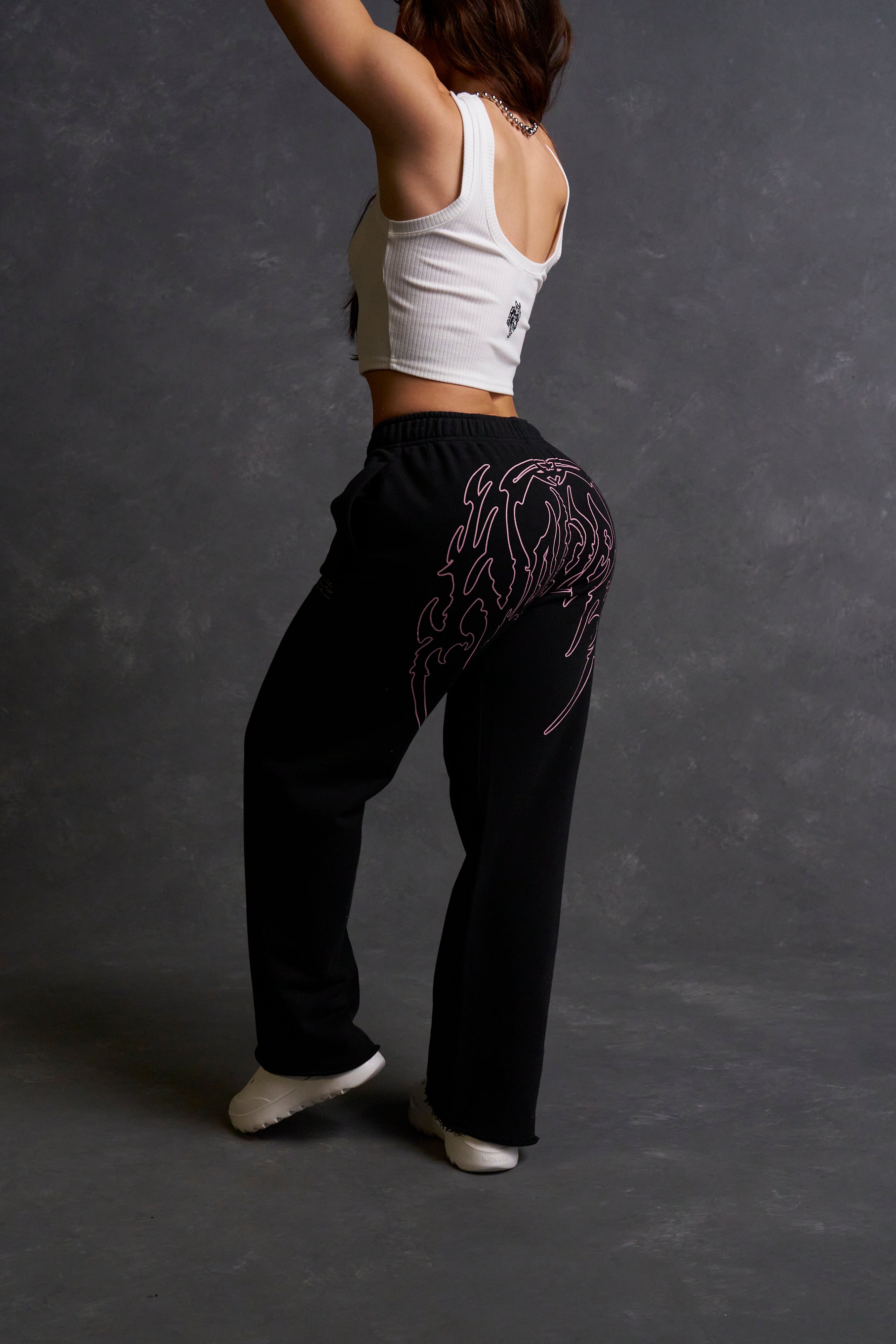 Iron Side Couture Sweats in Black