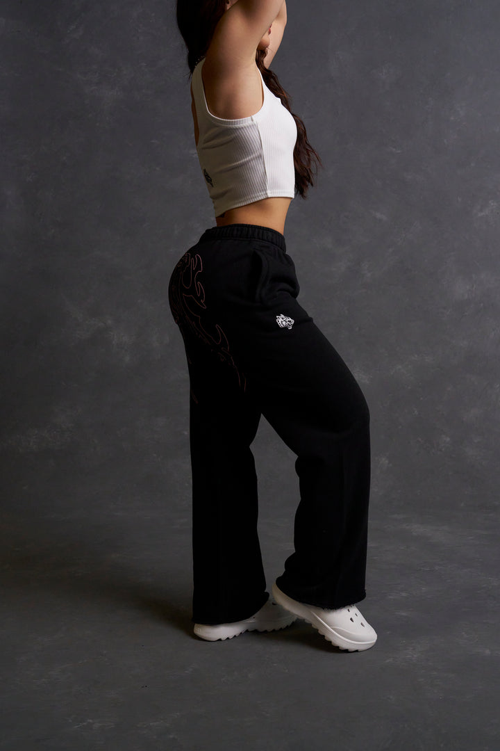 Iron Side Couture Sweats in Black