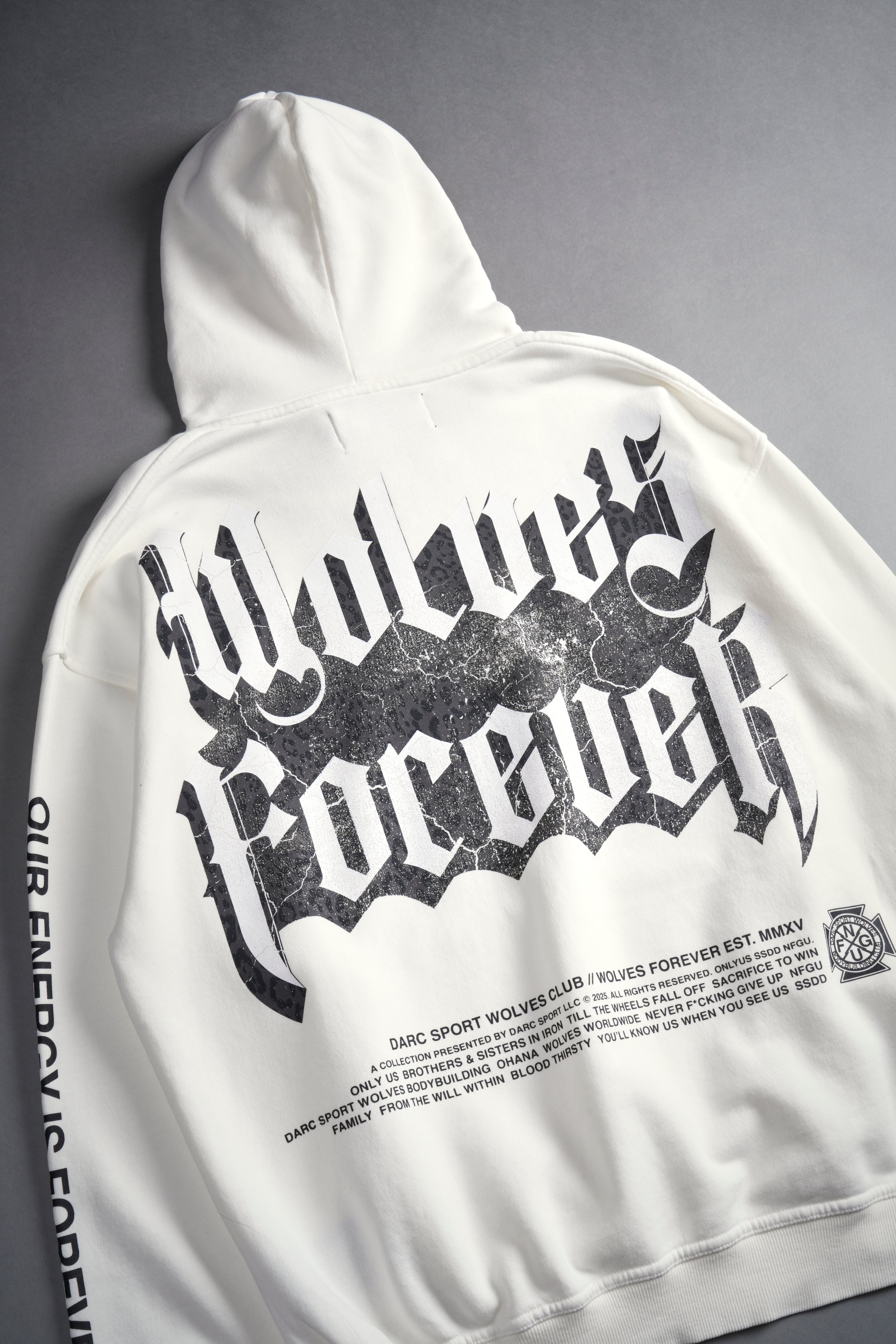 パーカー・フーディ SUNDAYOFFCLUB APOSTLE OF GOD Shoulder Padded Heavy Terry Hoo SUNDAY OFF CLUB】'APOSTLE OF GOD' Shoulder Padded Heavy