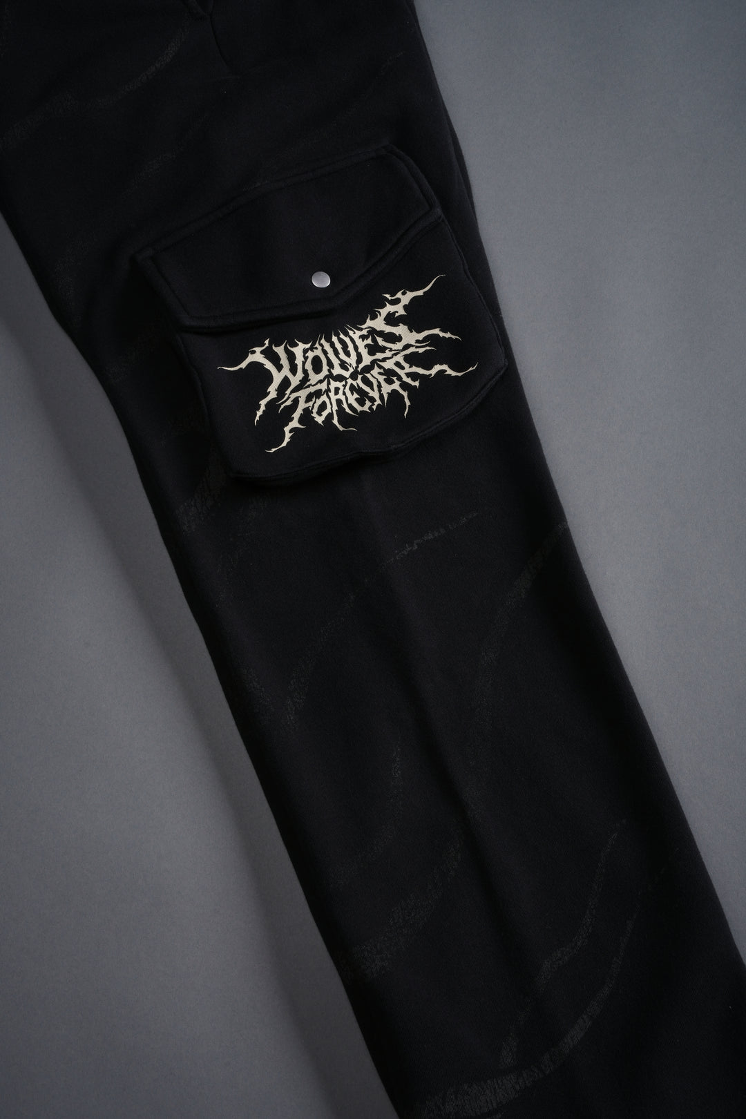 Darc Inferno Bigelow Cargo Sweat Pants in Black