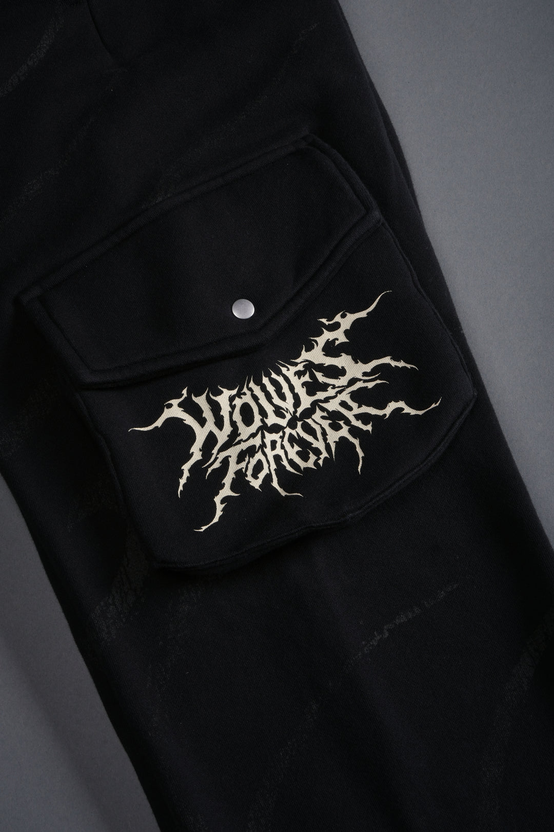 Darc Inferno Bigelow Cargo Sweat Pants in Black