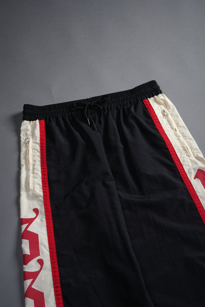 SSDDNFGU Remind Track Pants in Black/Cream/Red