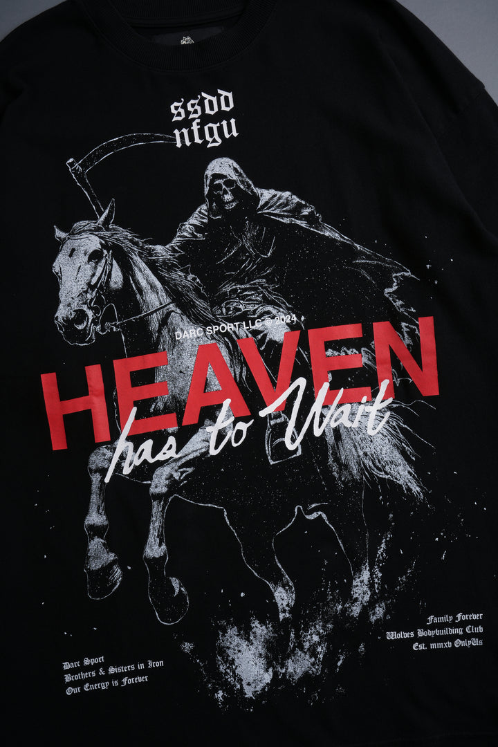 Ashen Horse "Premium" Oversized Tee in Black