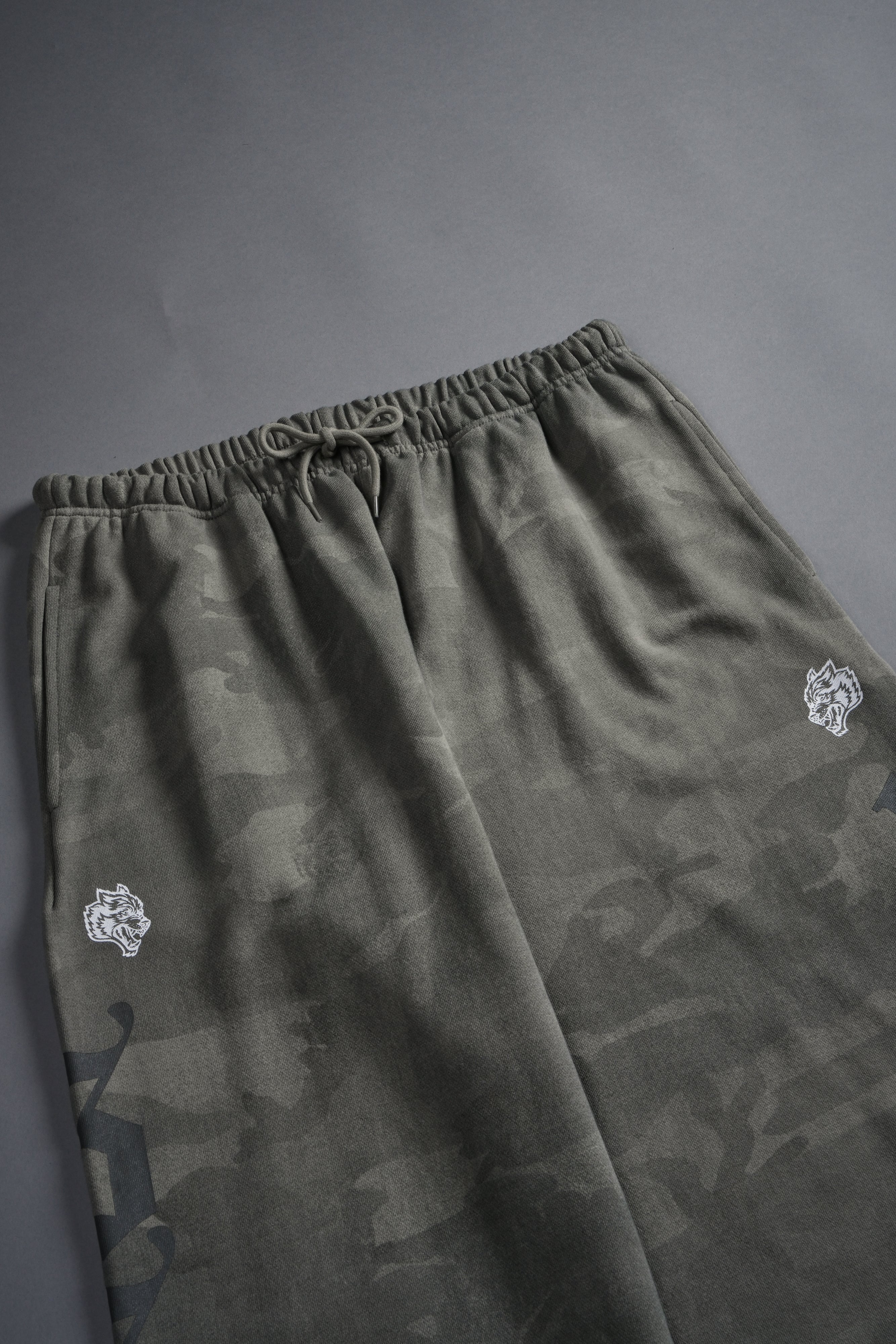 Our Mantra Lounger Sweat Pants in Lush Vintage Woodland Camo
