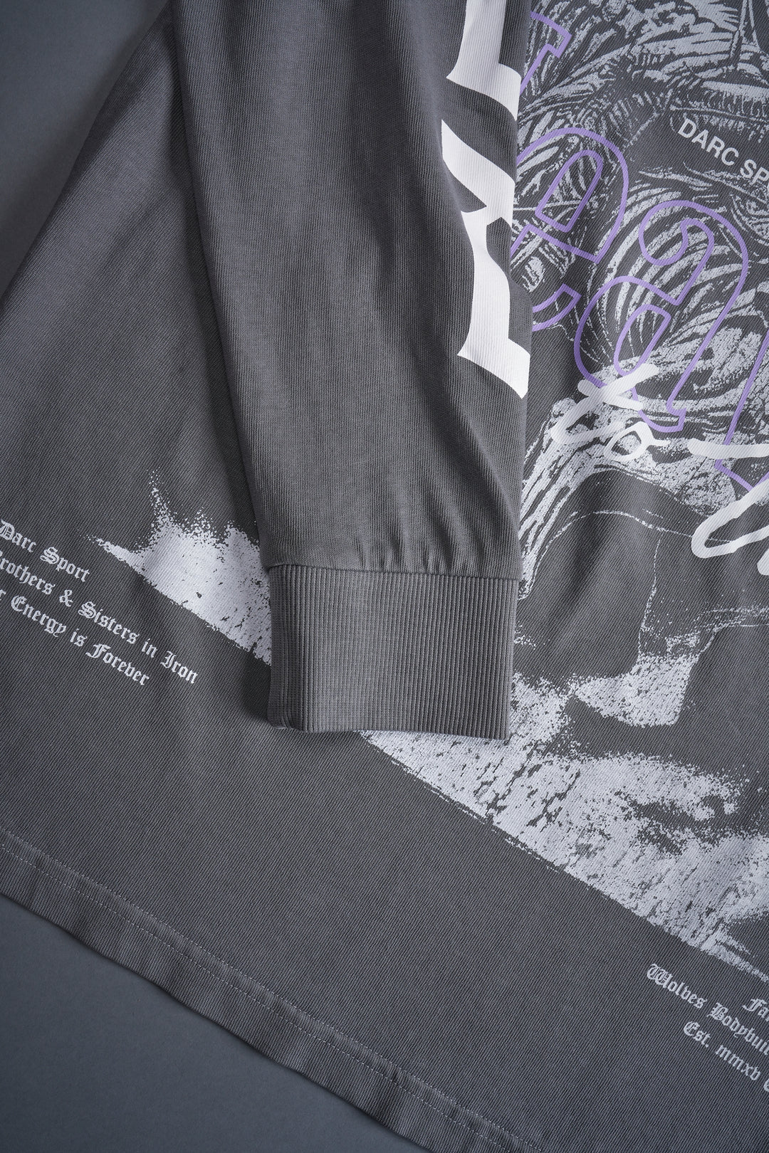 Ultimate Frontier "Premium" L/S Tee in Dove Gray