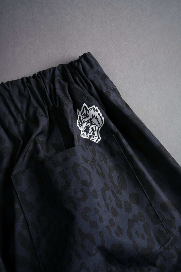 Loyalty Patch Hadi Pants in Charcoal Leopard