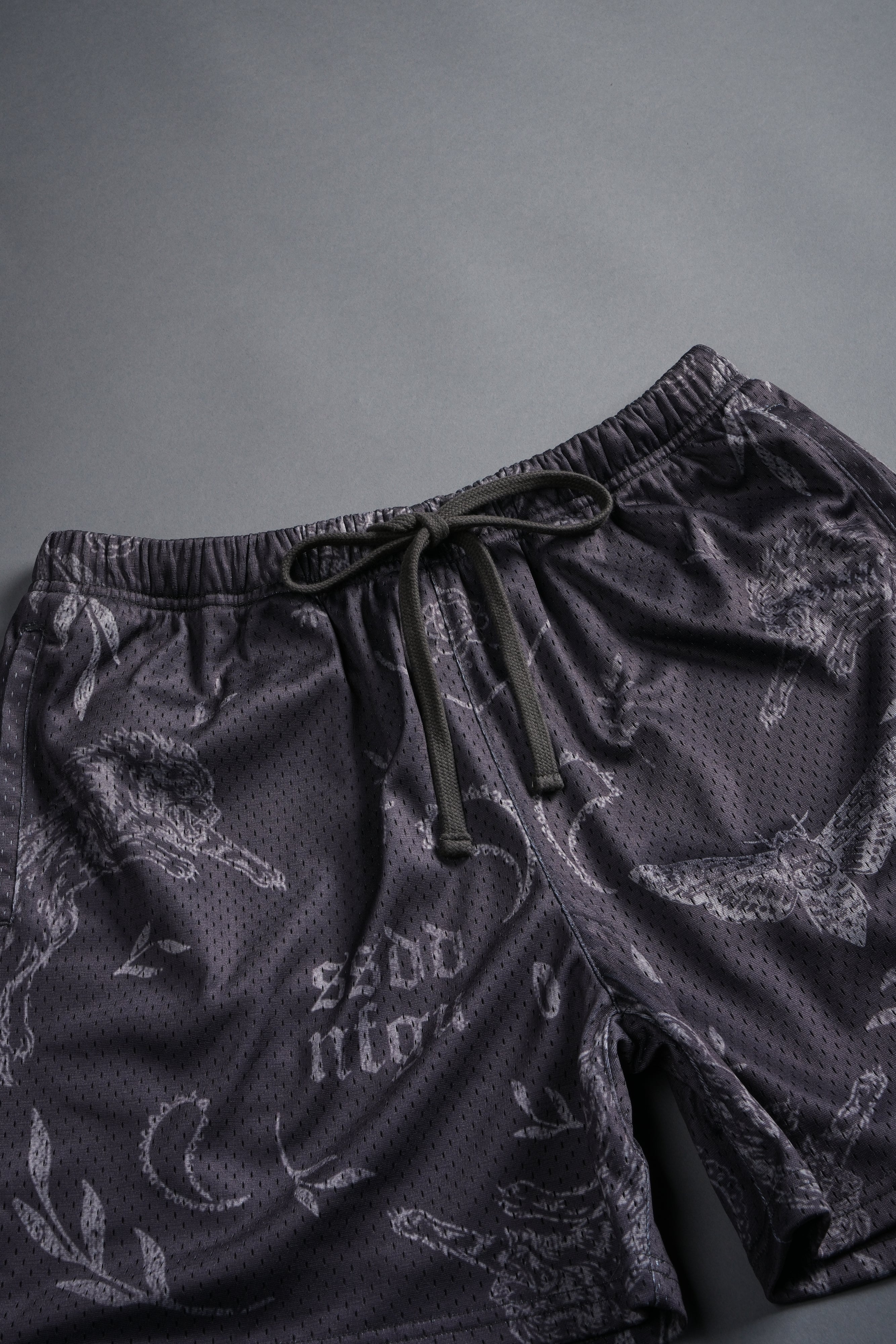 Just Look Up Mesh Shorts in Wolf Gray – DarcSport