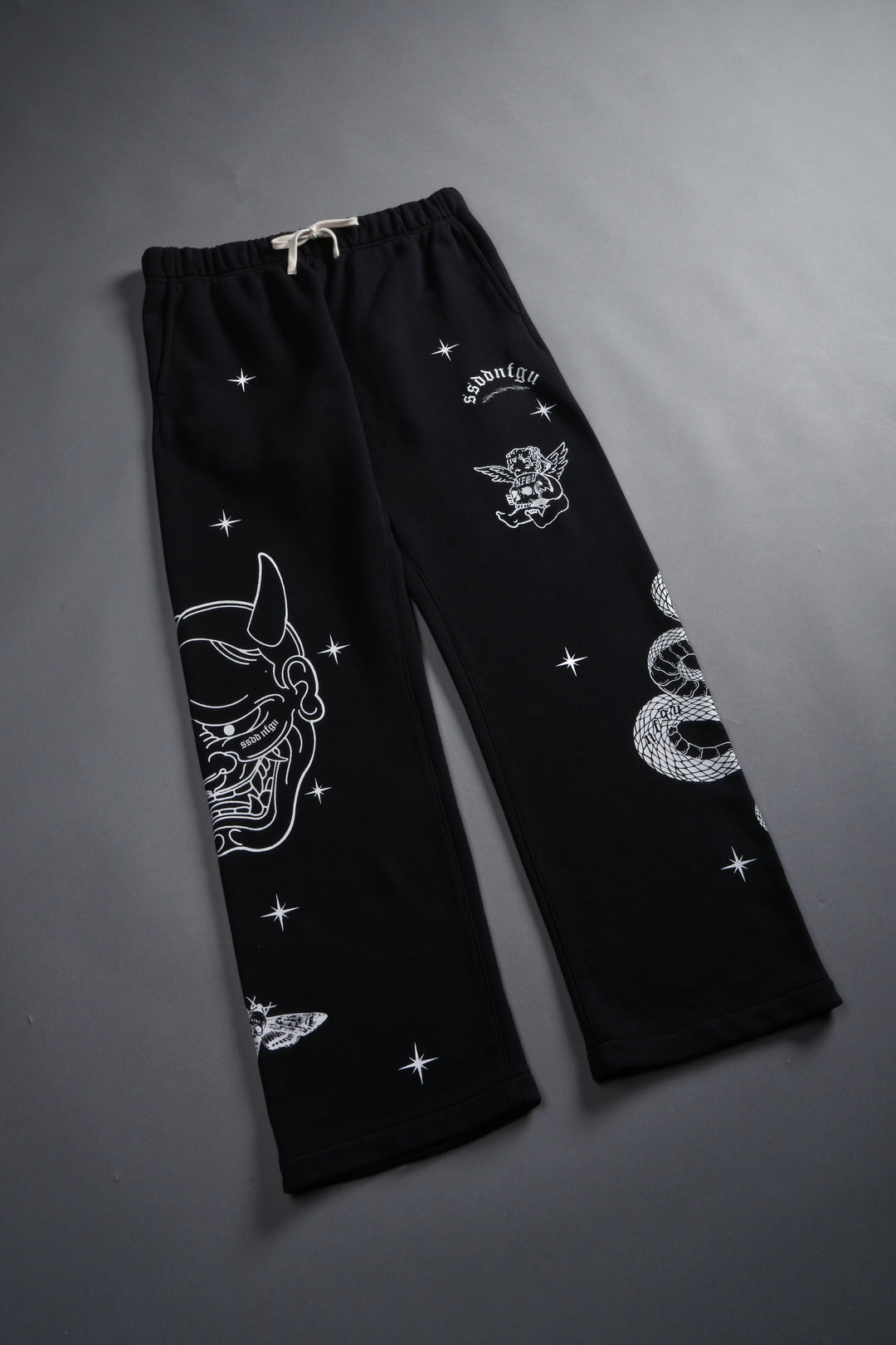 Oni Wolves Bigelow Cargo Sweat Pants in Black