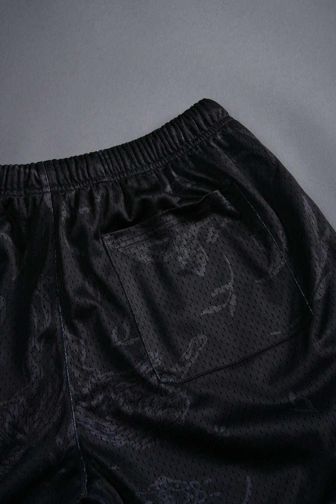 Just Look Up Mesh Shorts in Black