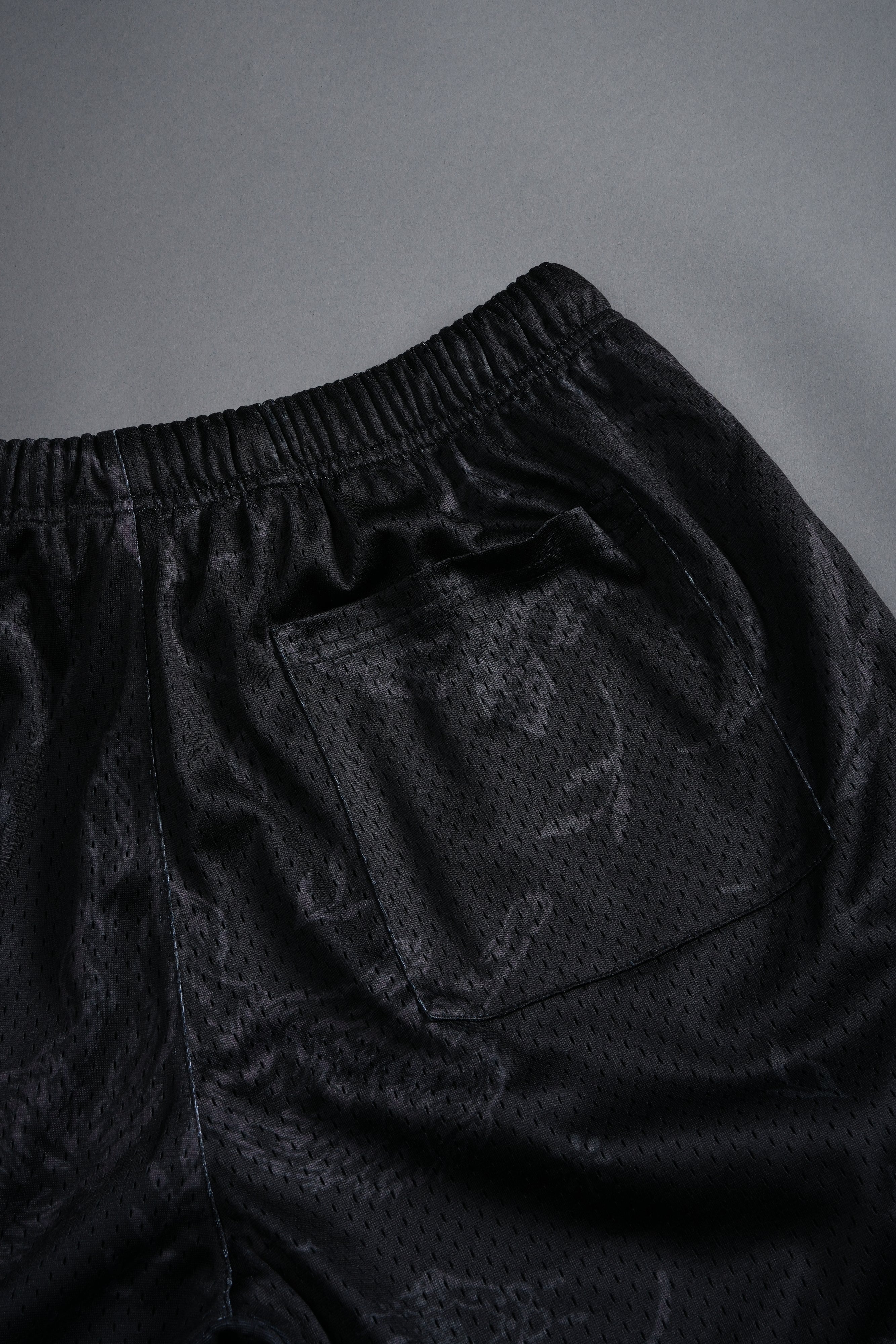 Just Look Up Mesh Shorts in Black
