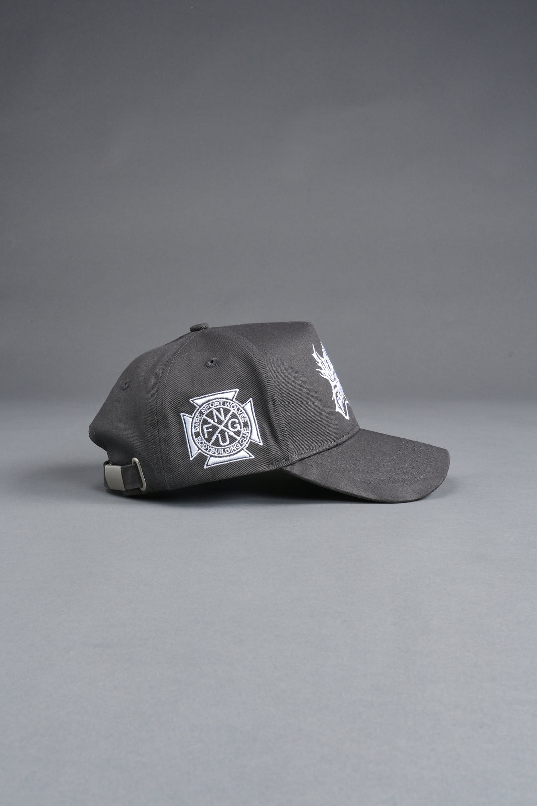 Sheer Loyalty 5 Panel Hat in Wolf Gray