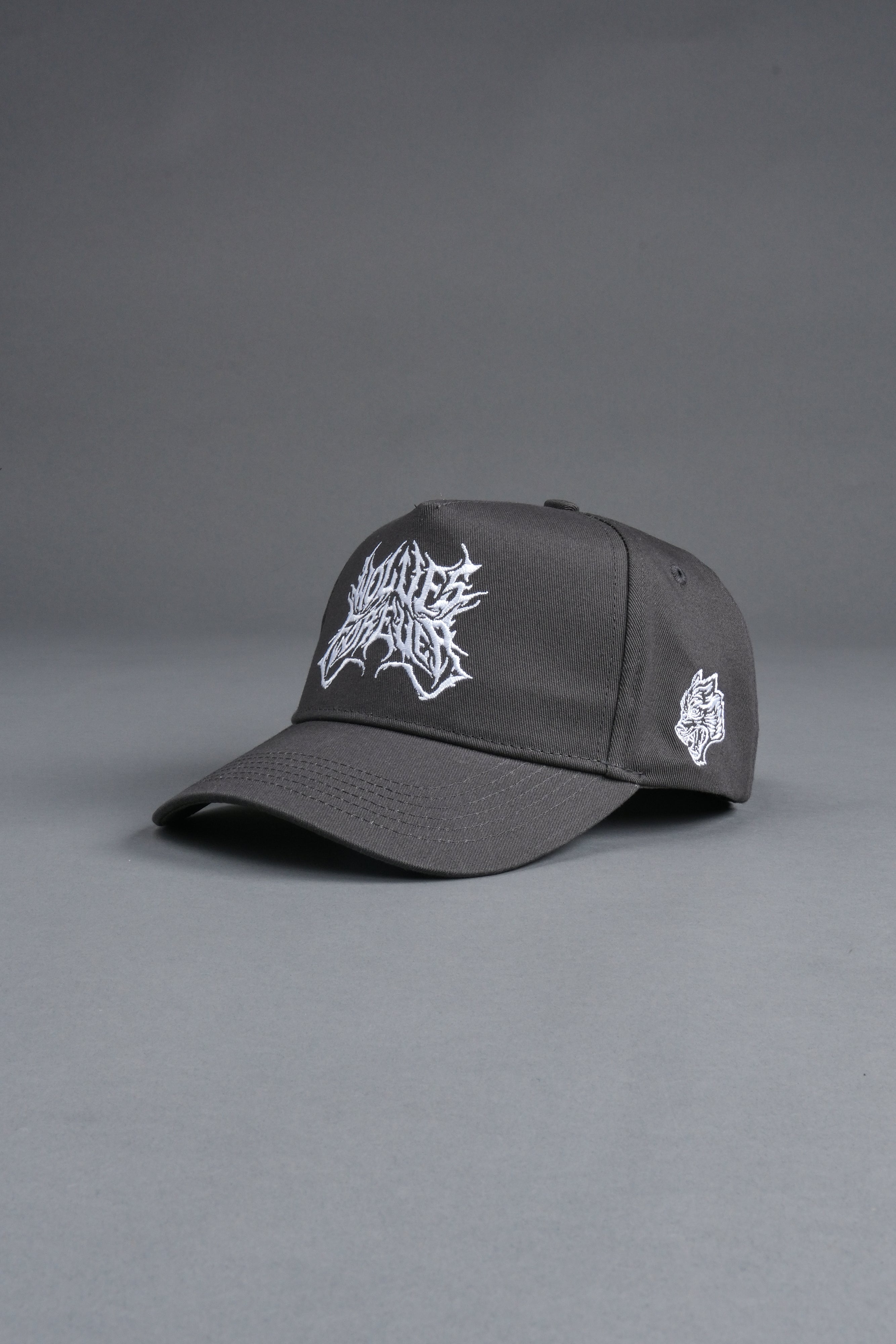 Sheer Loyalty 5 Panel Hat in Wolf Gray