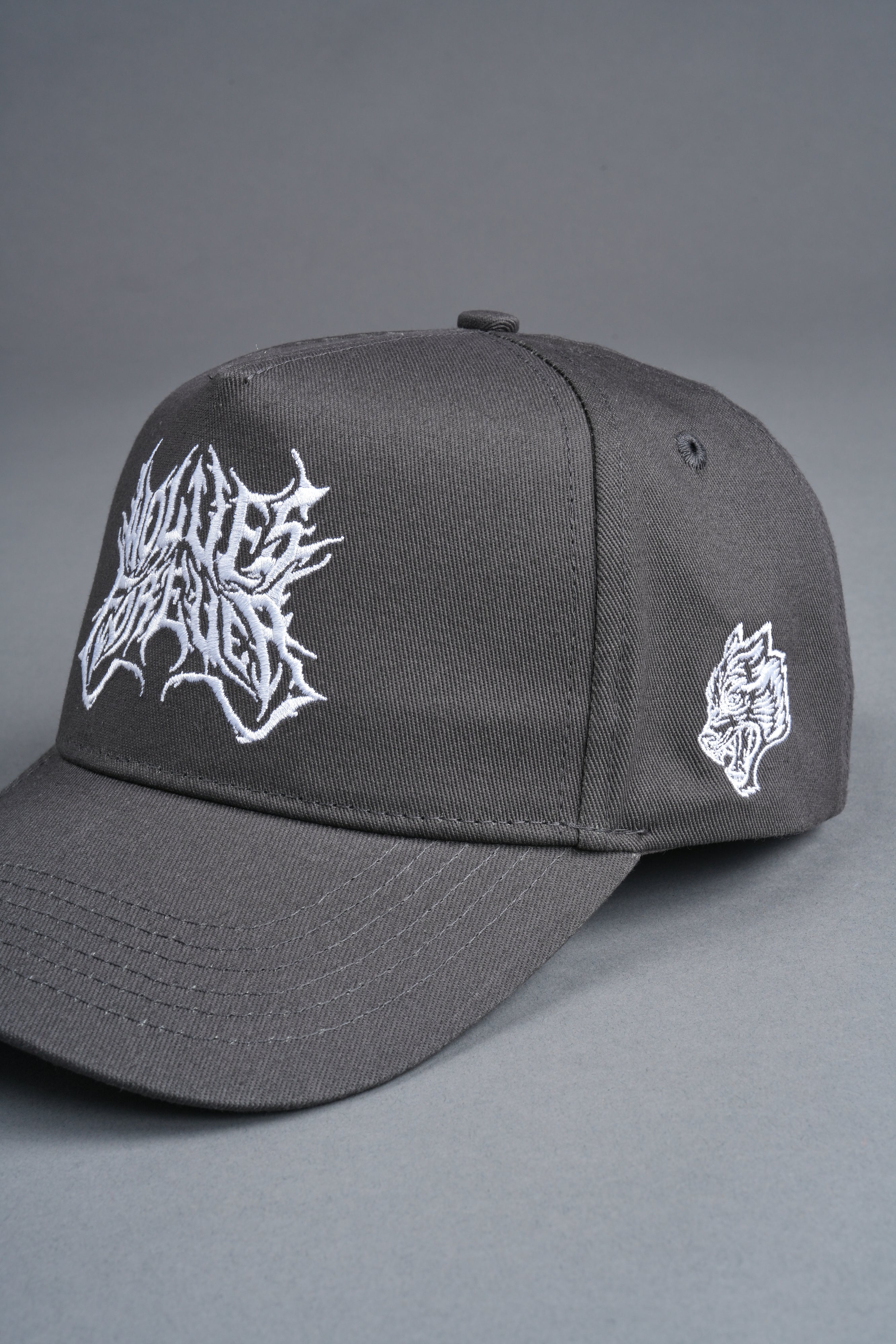 Sheer Loyalty 5 Panel Hat in Wolf Gray