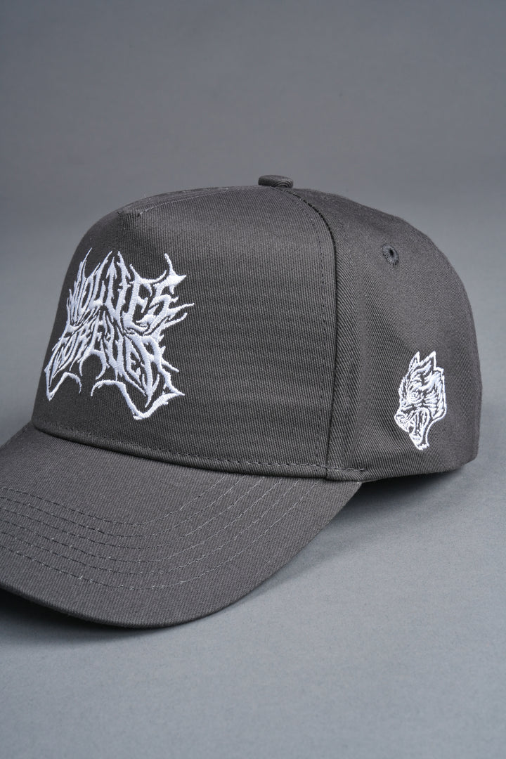 Sheer Loyalty 5 Panel Hat in Wolf Gray