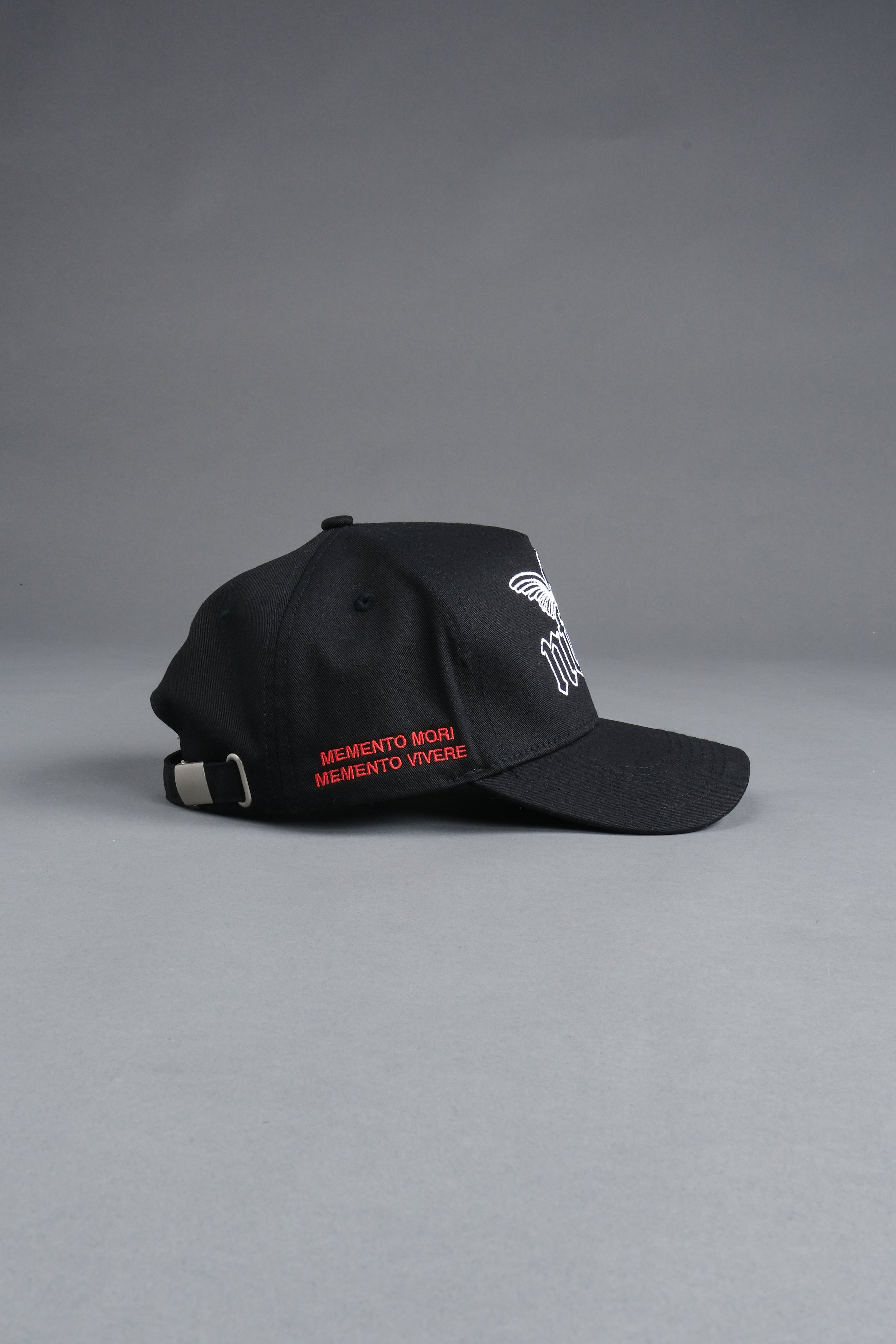 Cherub NFGU 5 Panel Hat in Black