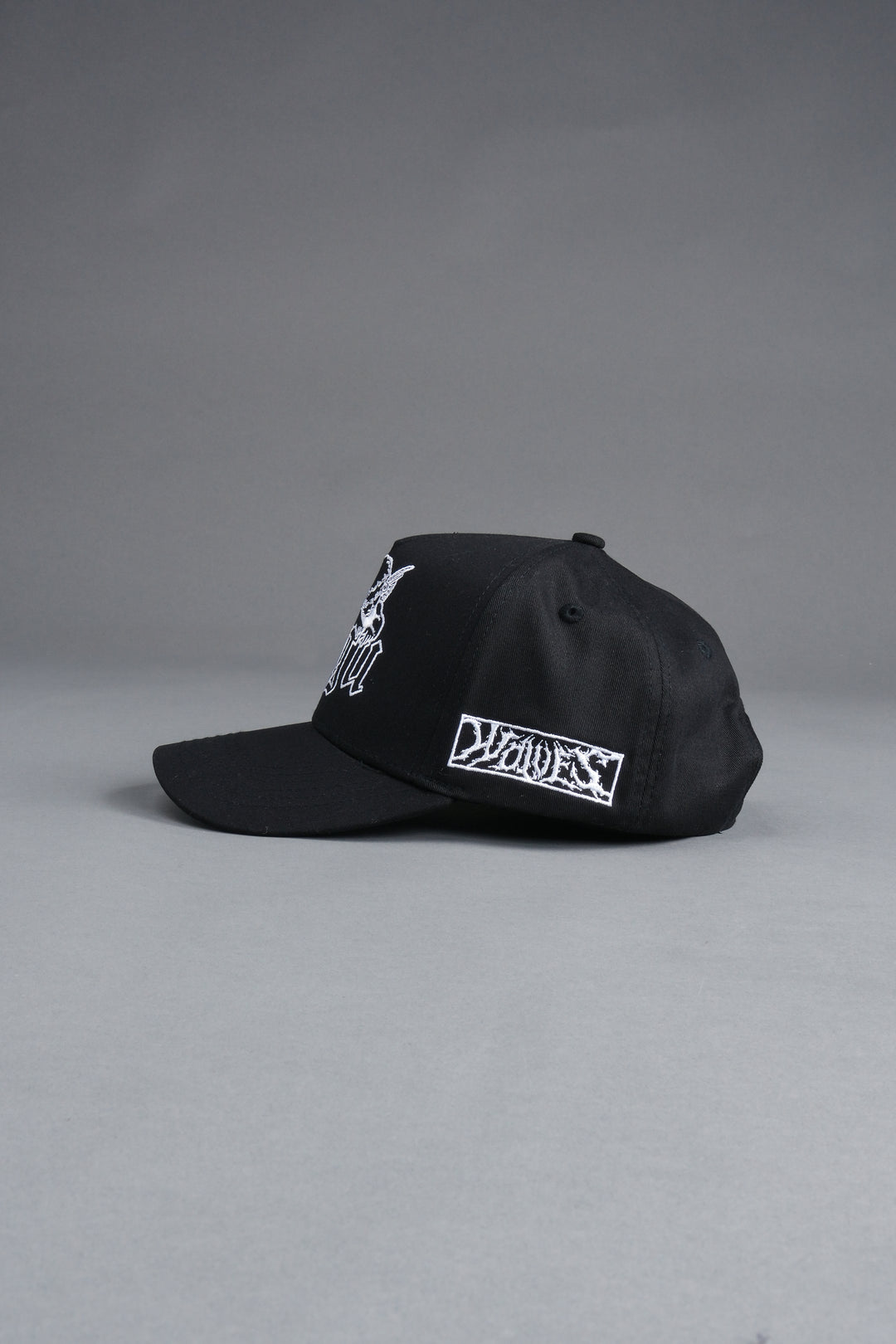 Cherub NFGU 5 Panel Hat in Black