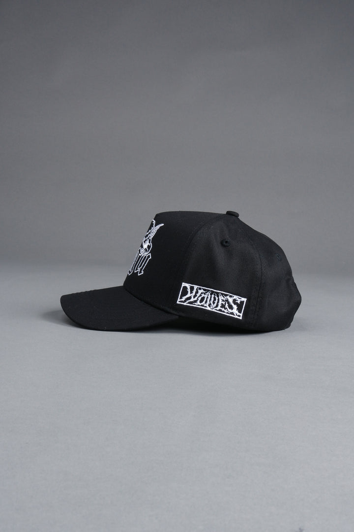 Cherub NFGU 5 Panel Hat in Black