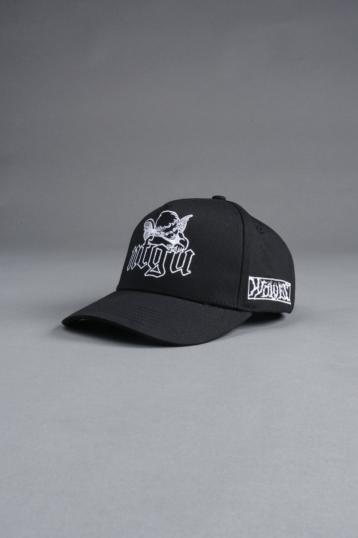 Cherub NFGU 5 Panel Hat in Black