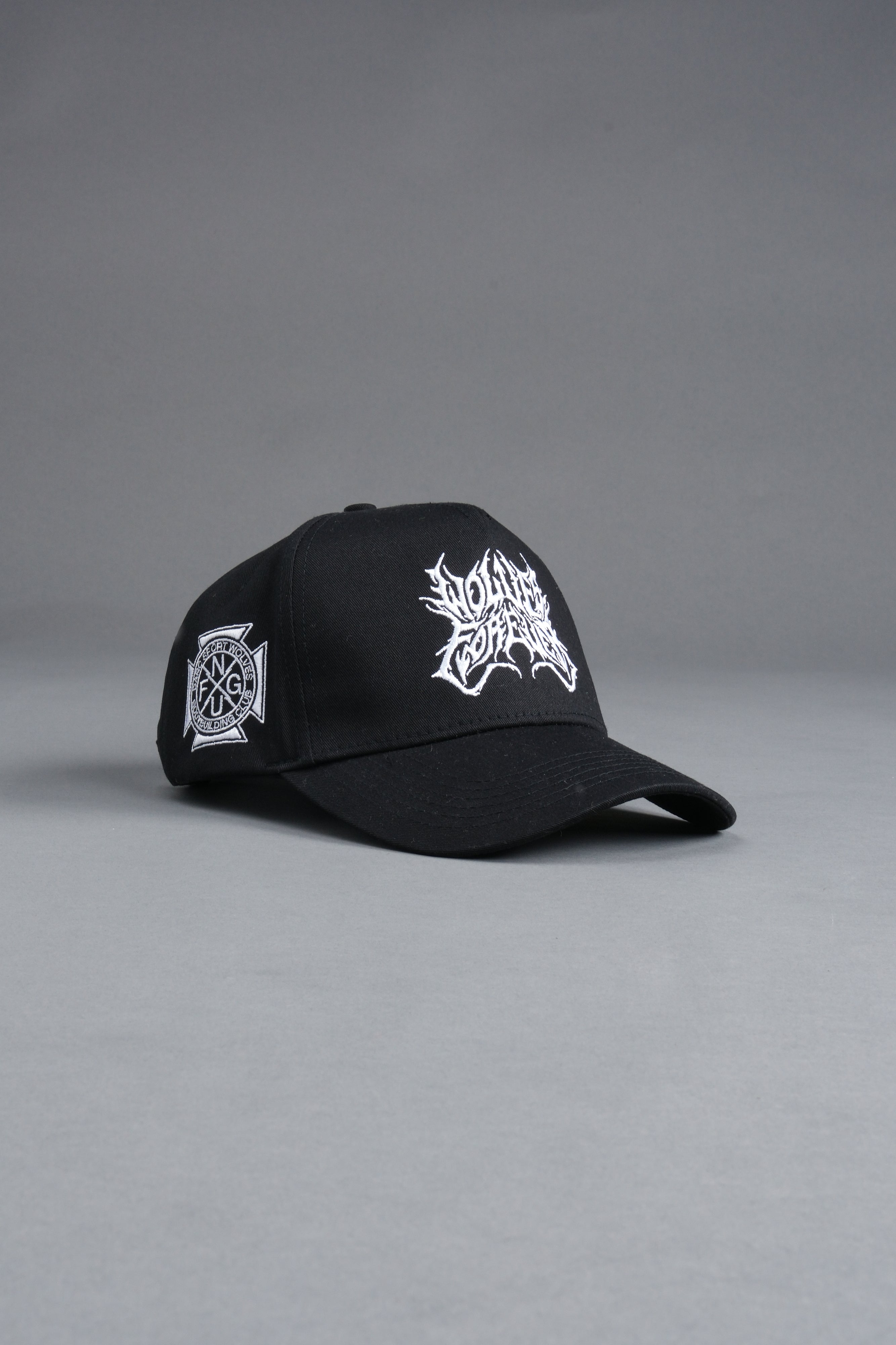 Sheer Loyalty 5 Panel Hat in Black