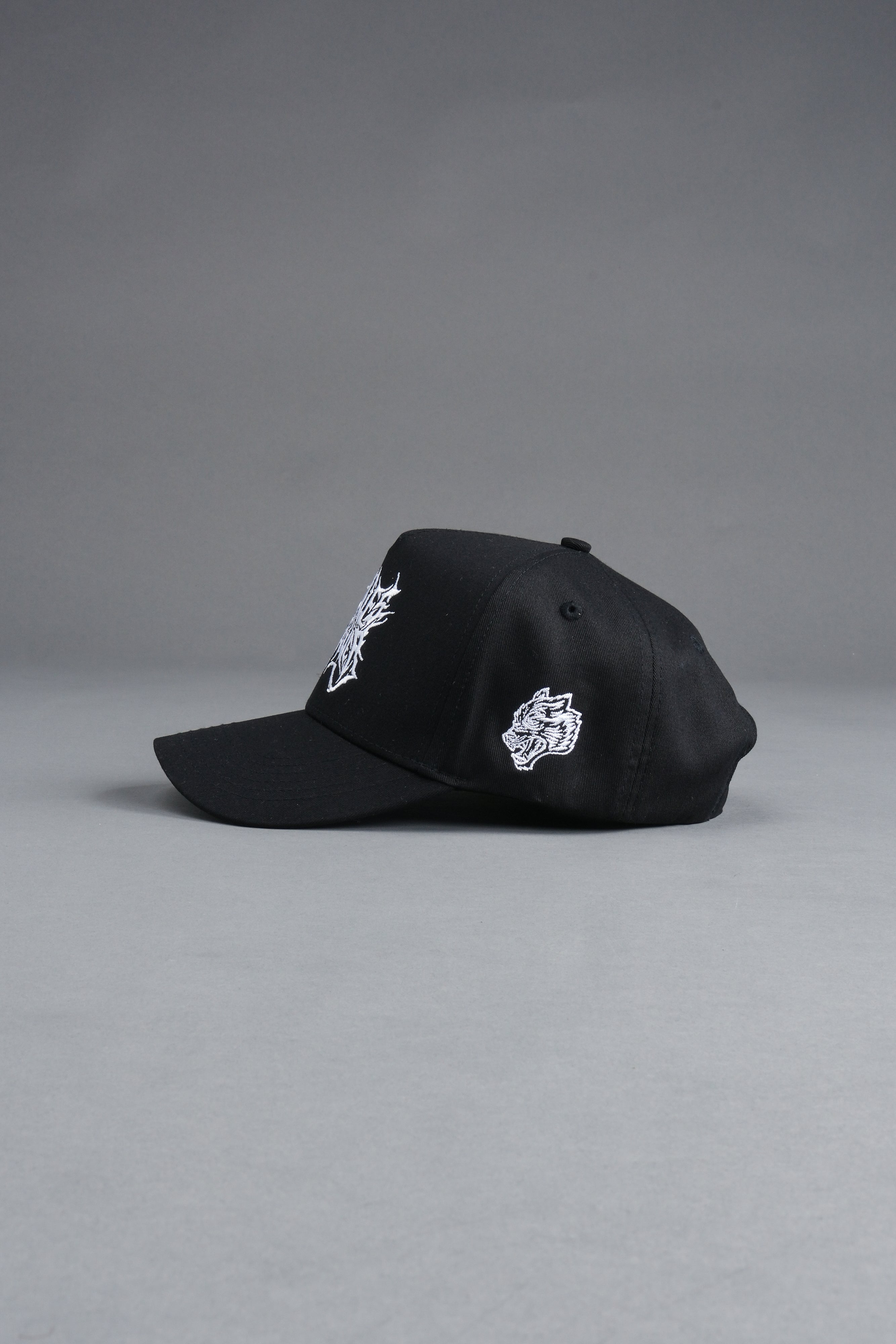 Sheer Loyalty 5 Panel Hat in Black