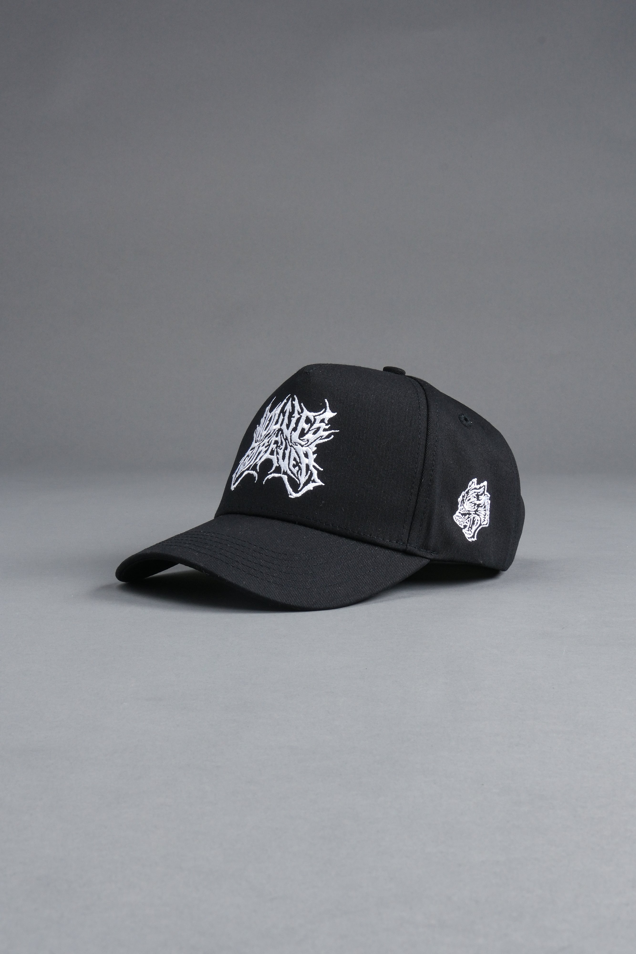 Sheer Loyalty 5 Panel Hat in Black