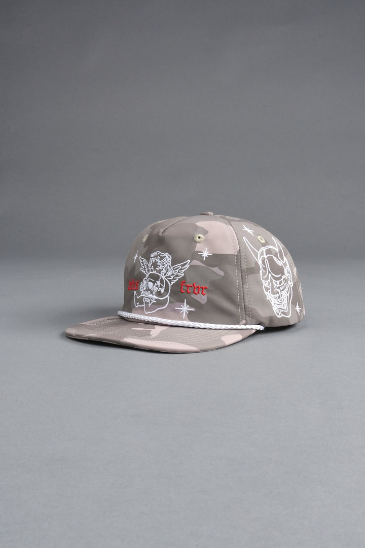 Oni Wolves Paradise Hat in Lush Vintage Woodland Camo