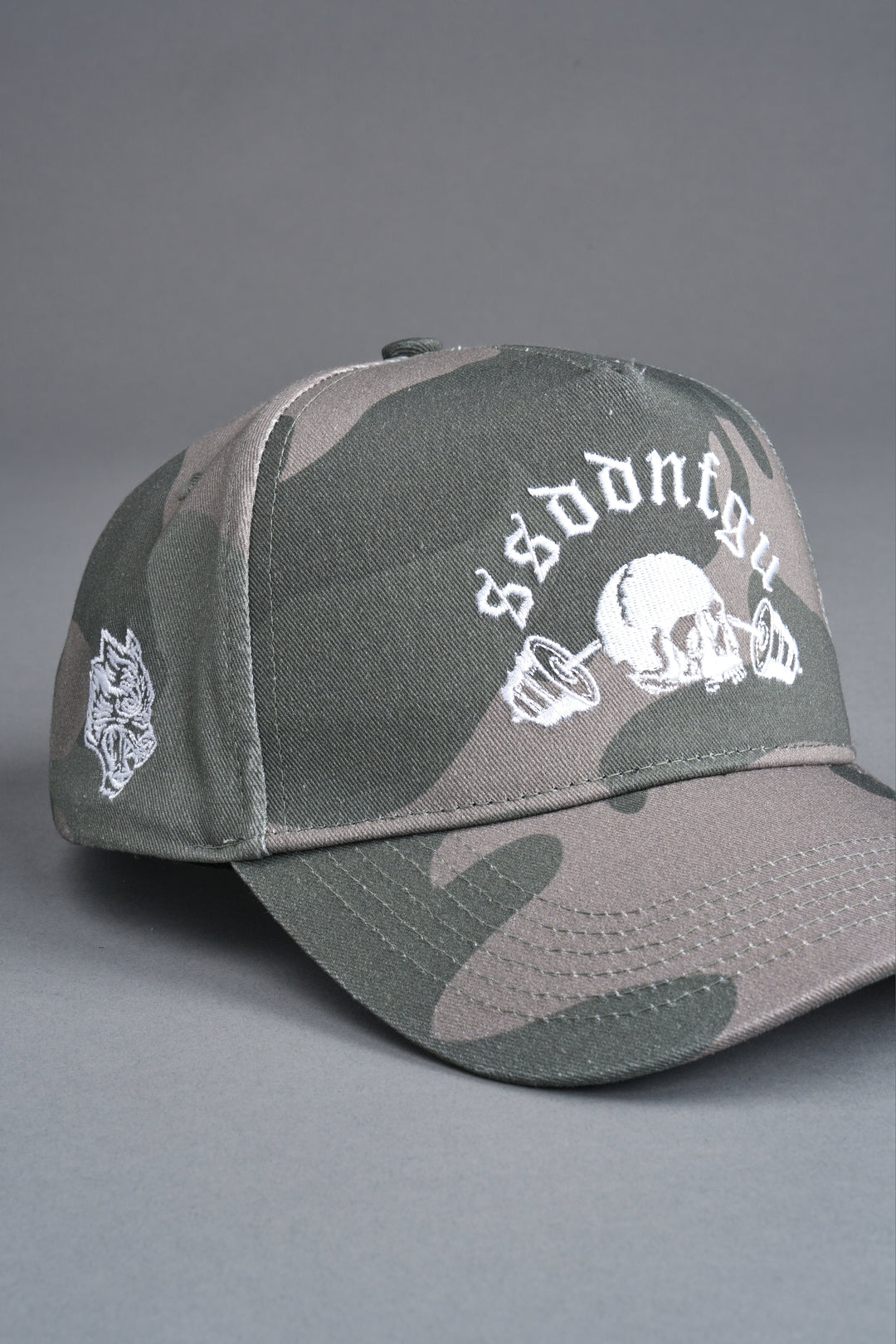 SSDDNFGU Forever 5 Panel Hat in Lush Vintage Woodland Camo