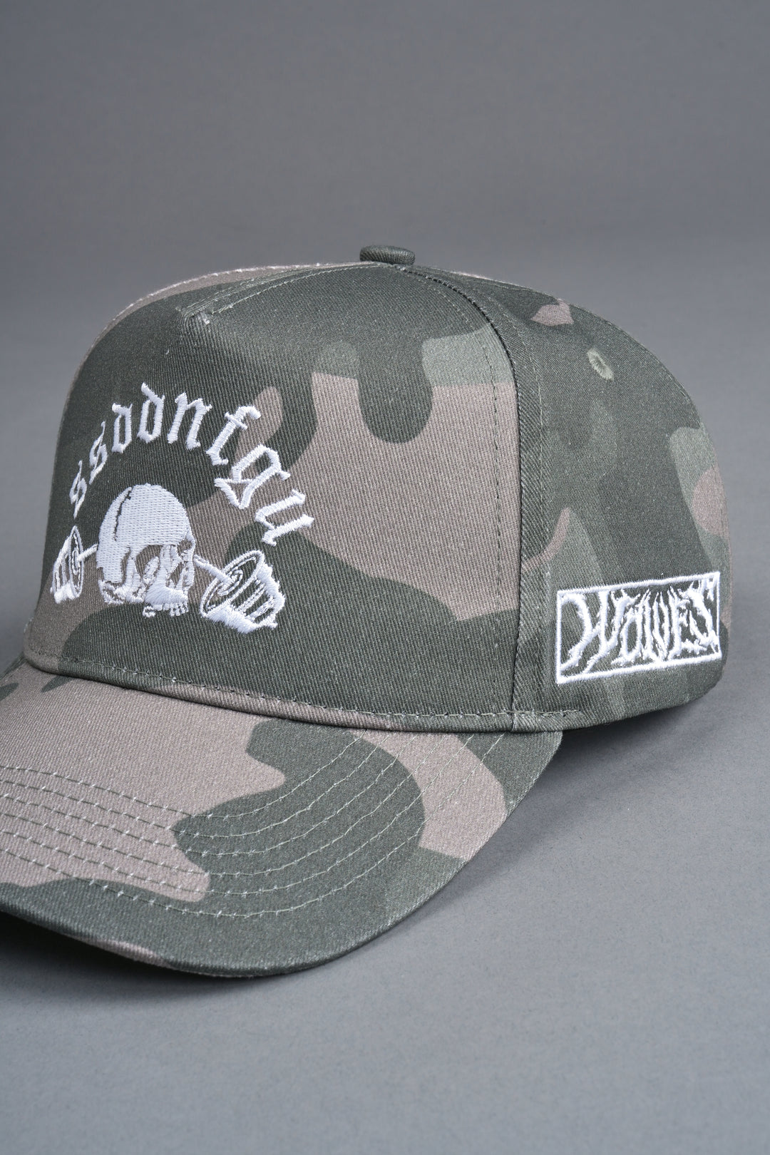 SSDDNFGU Forever 5 Panel Hat in Lush Vintage Woodland Camo