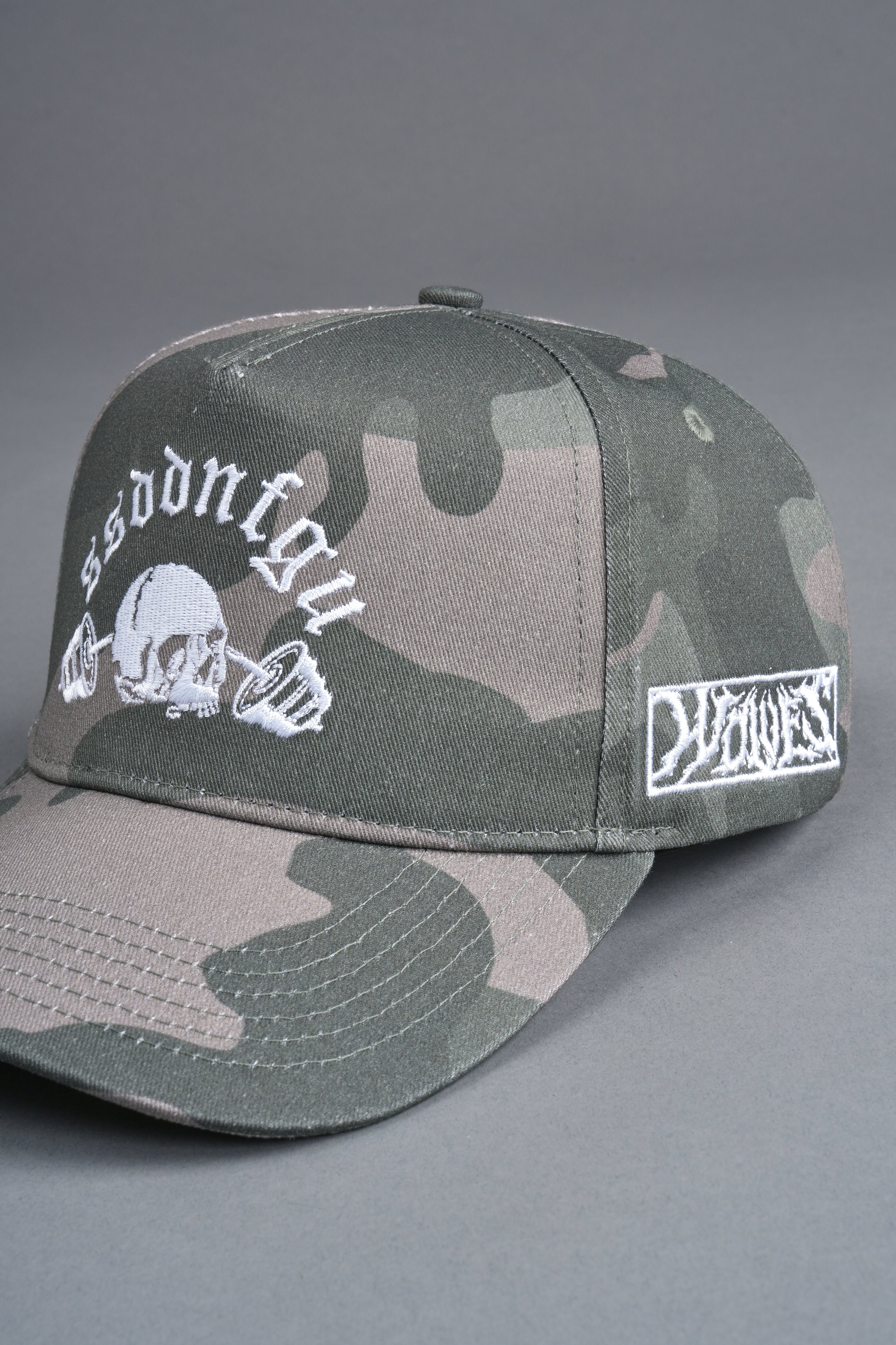 SSDDNFGU Forever 5 Panel Hat in Lush Vintage Woodland Camo